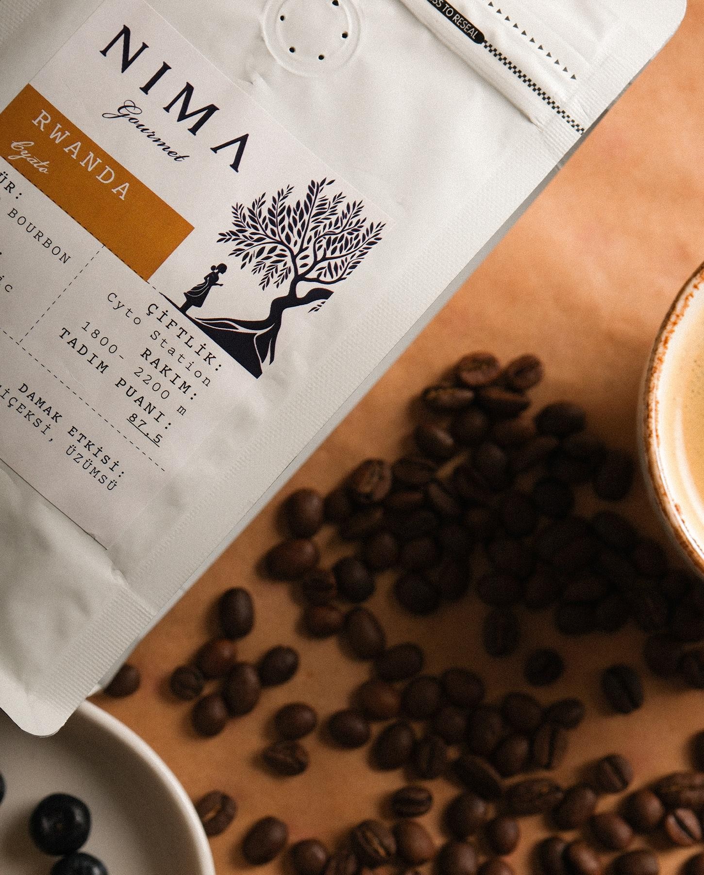 Rwanda Kahve Çekirdeği 250 Gr
