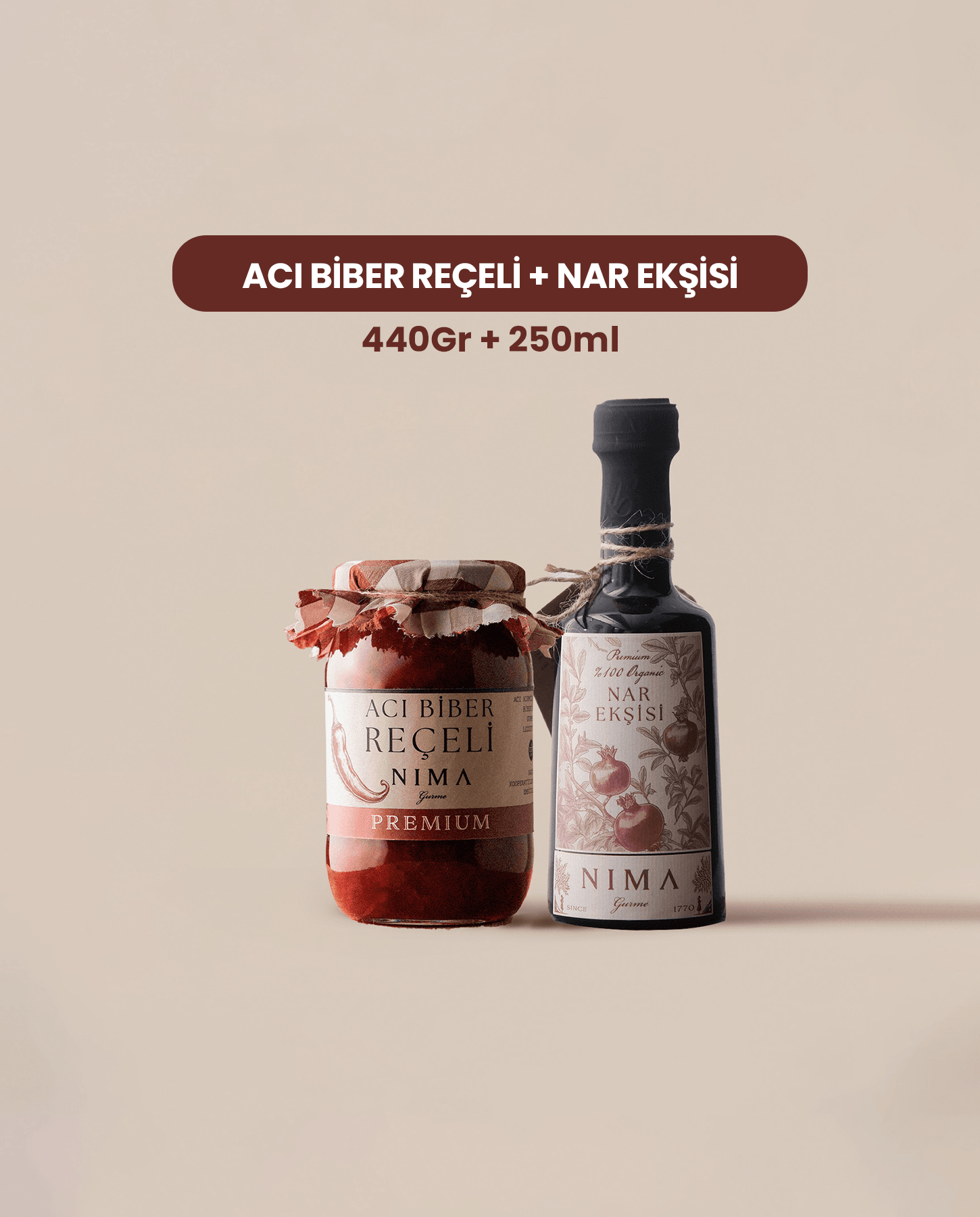 Acı Bi̇ber Reçeli̇ + Nar Ekşisi