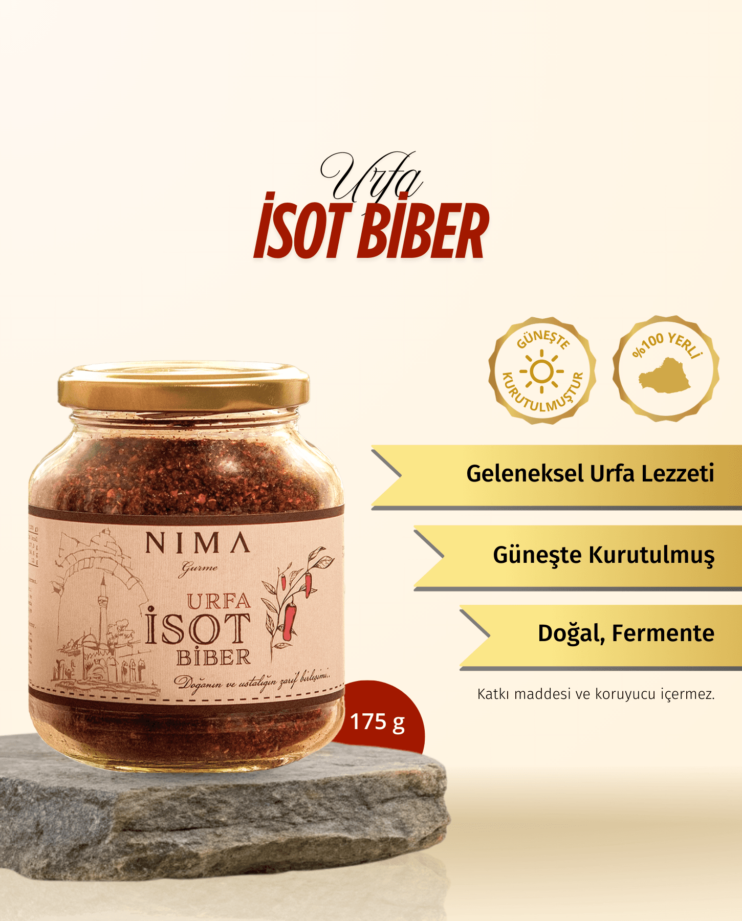 Nima Gurme Premium İsot 175 Gr