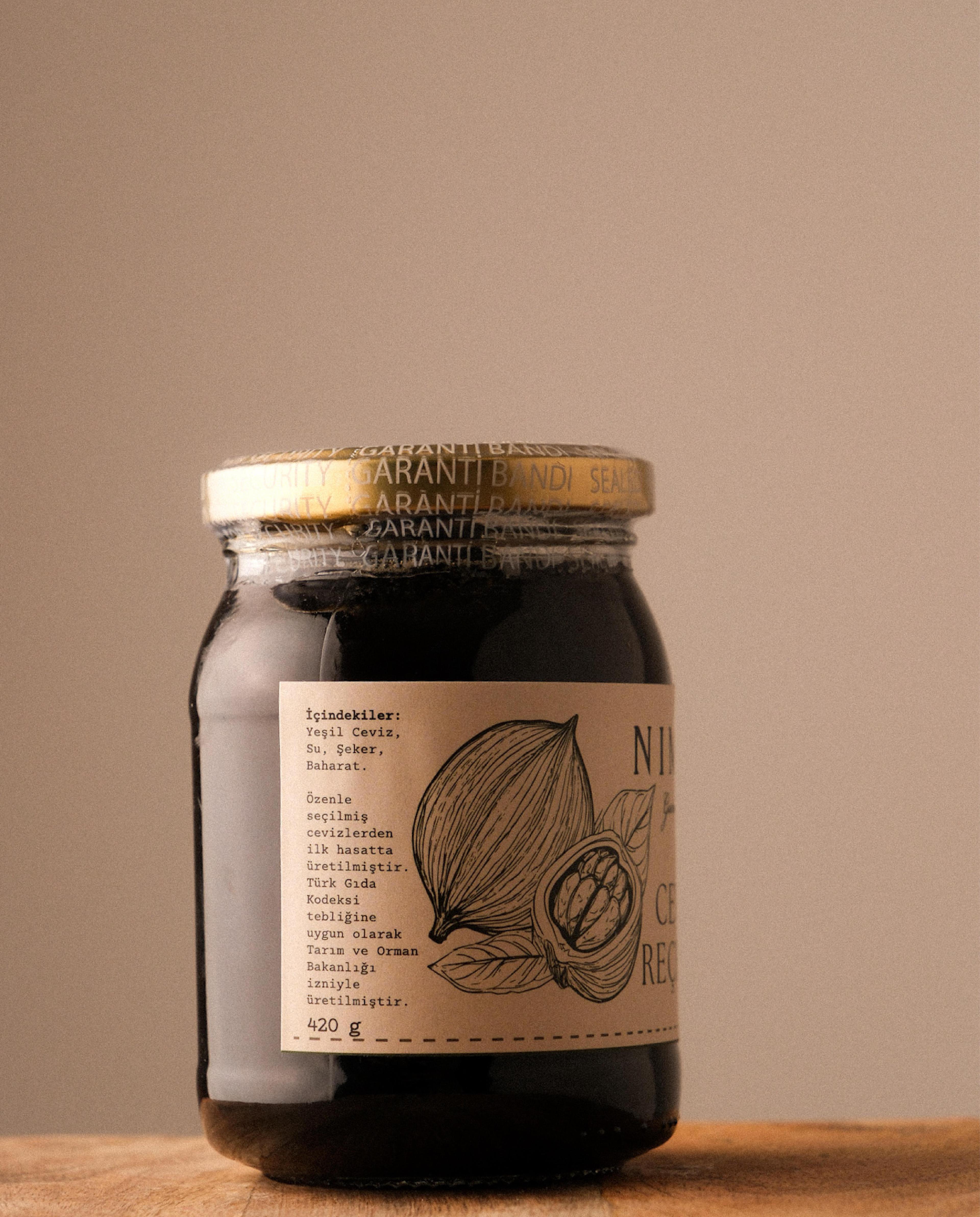 Premium Ceviz Reçeli 420 Gr
