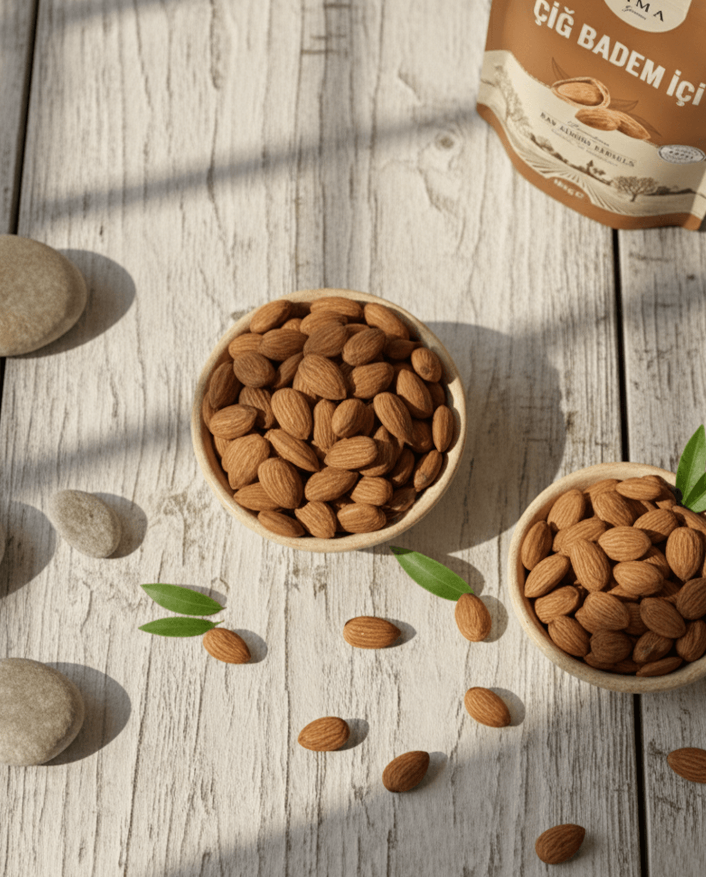 Premium Çiğ Badem İçi 165 Gr