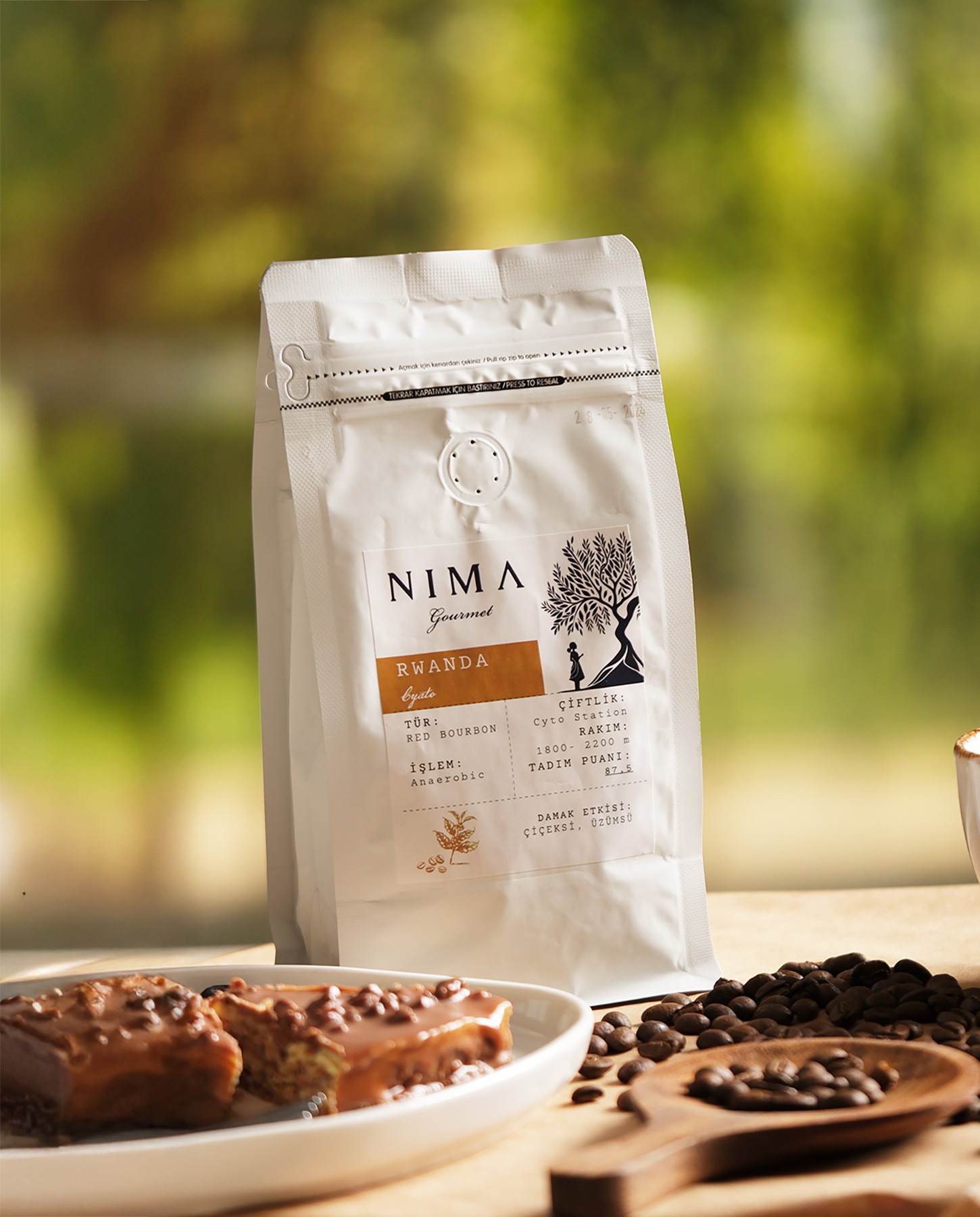 Rwanda Kahve Çekirdeği 250 Gr