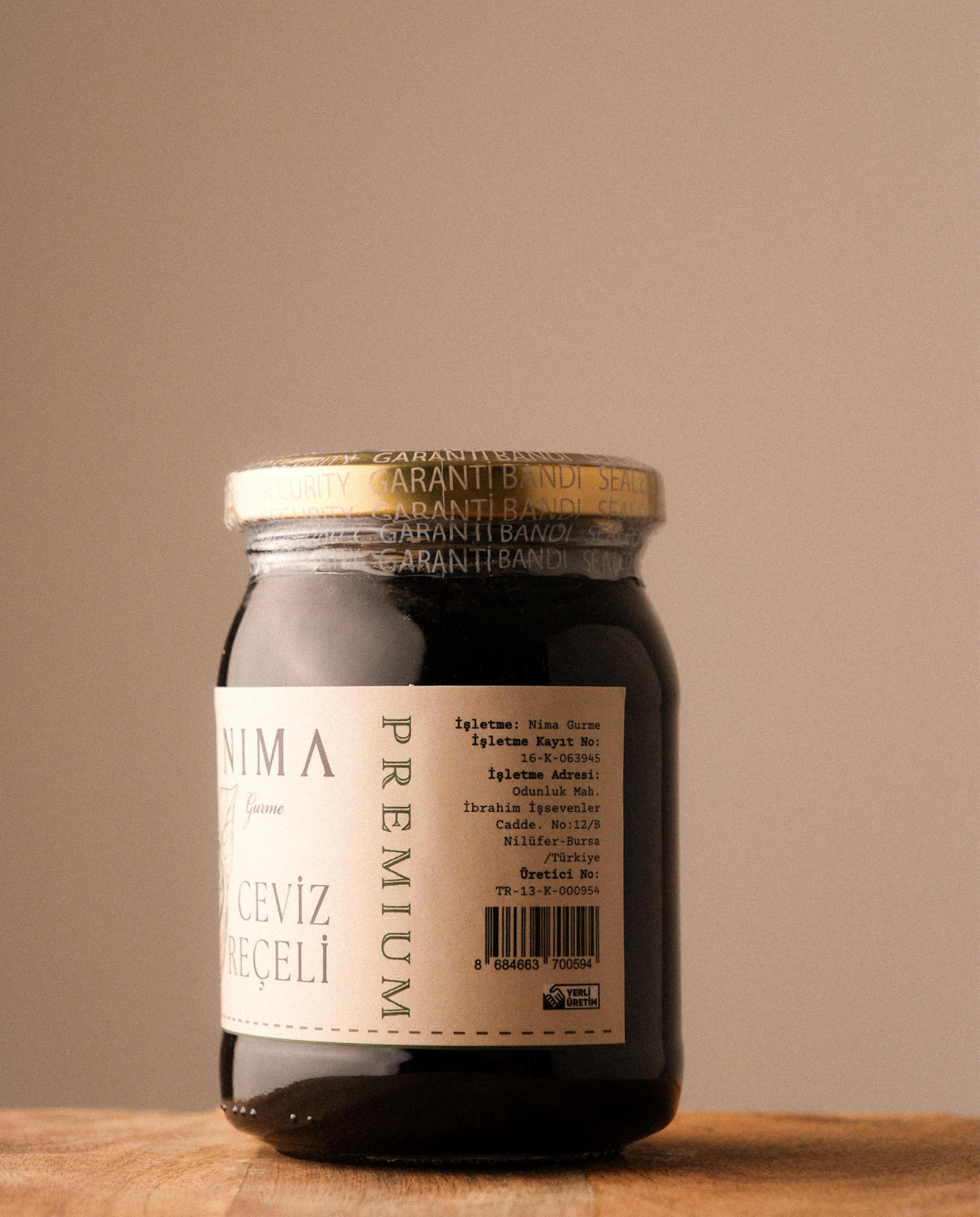 Premium Ceviz Reçeli 420 Gr