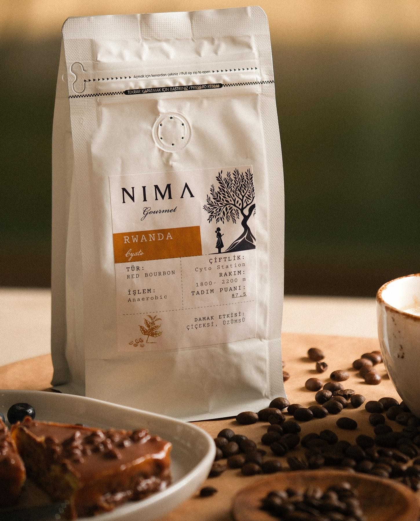 Rwanda Kahve Çekirdeği 250 Gr
