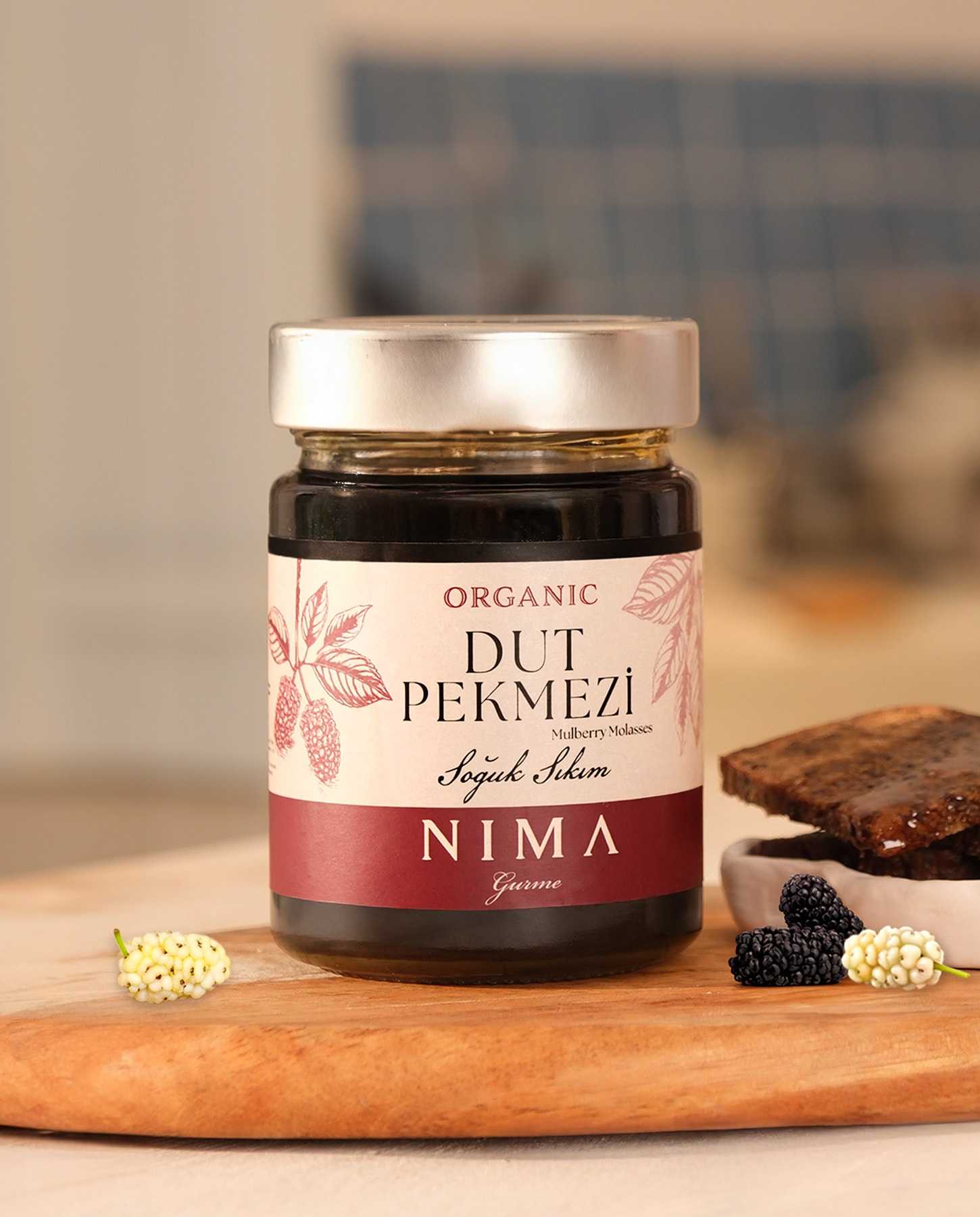 Gurme Organik Dut Pekmezi 380 Gr