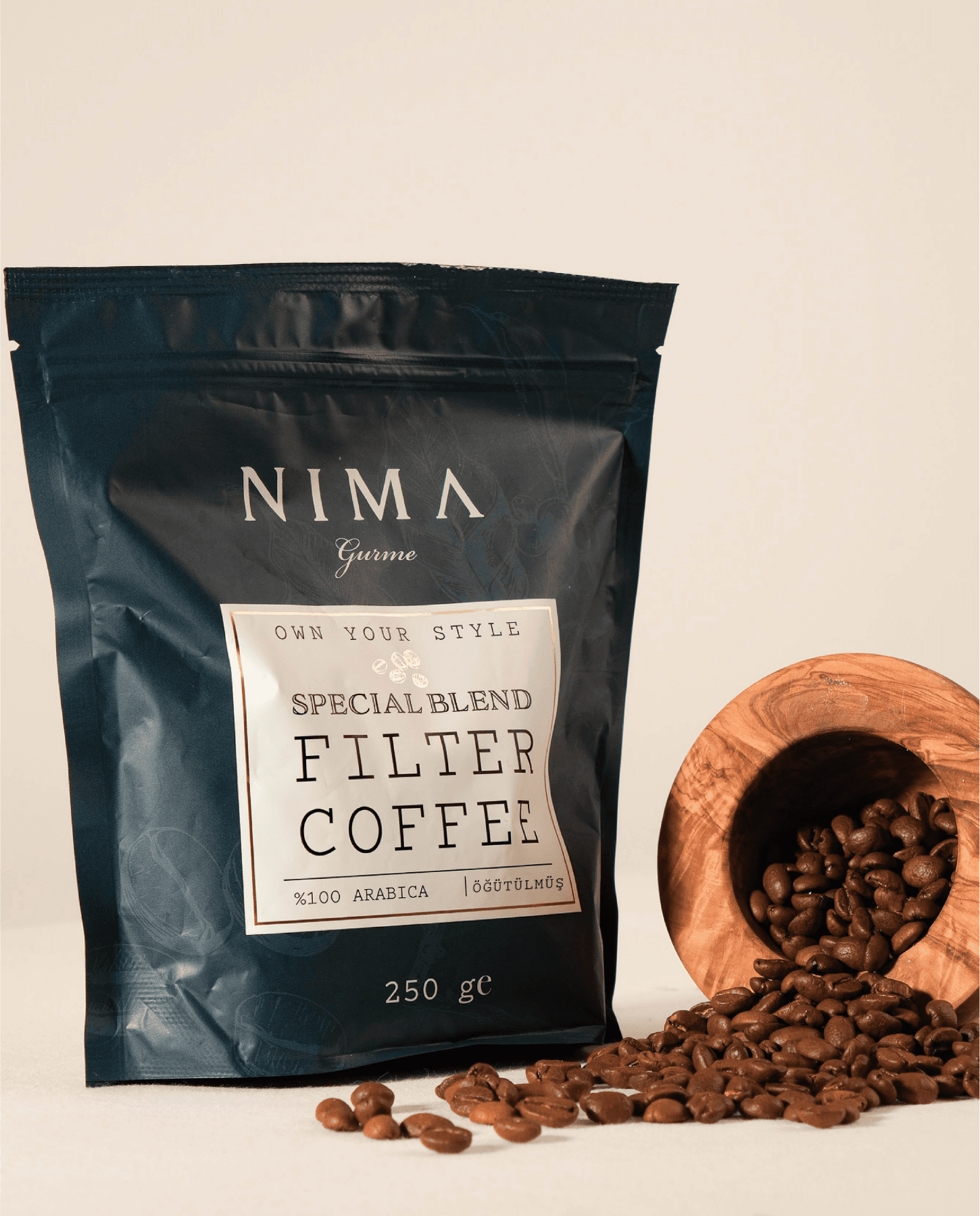 Nima Gurme Special Blend Öğütülmüş Filtre Kahve 250 Gr