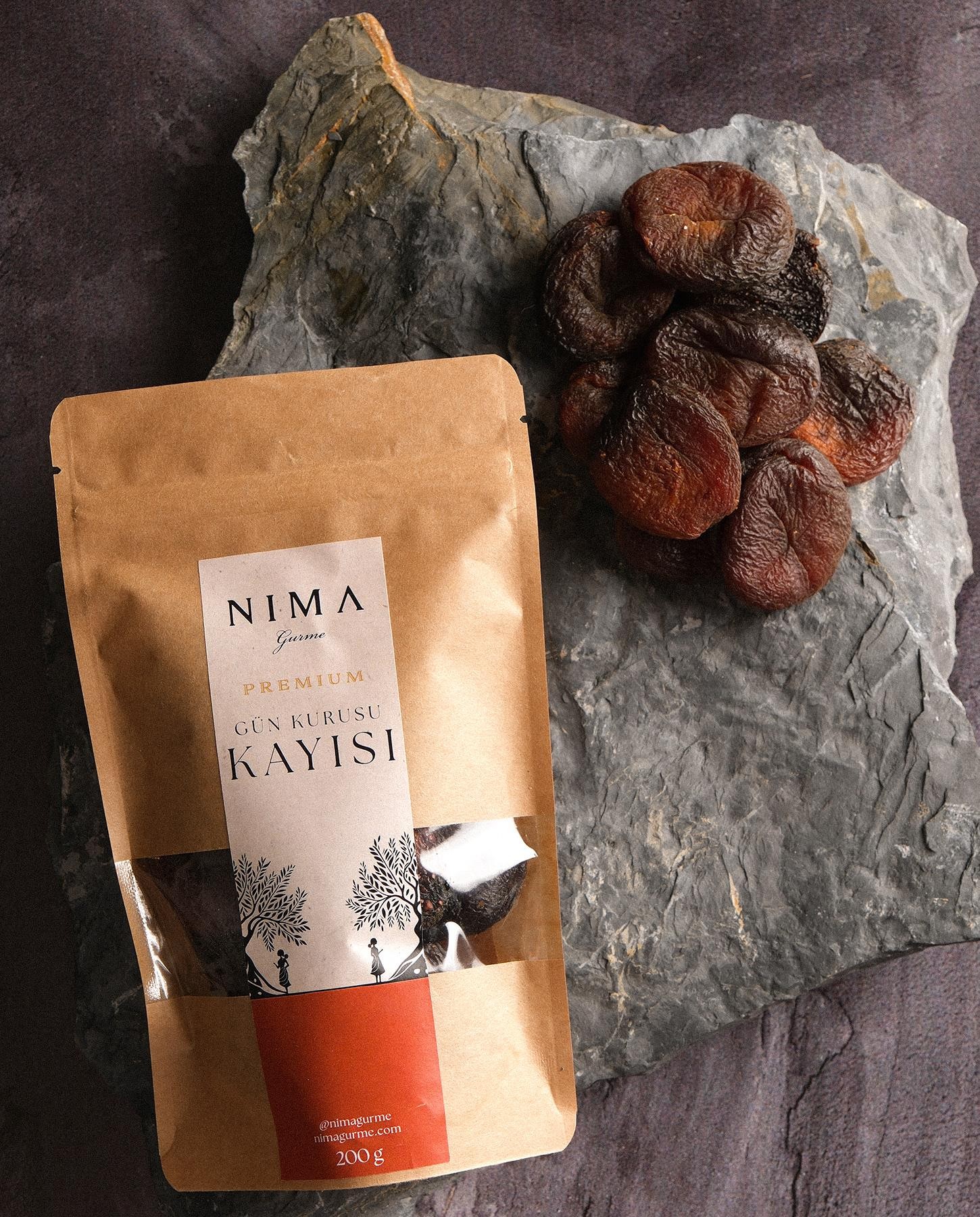 Premium Gün Kurusu Kayısı 200 Gr