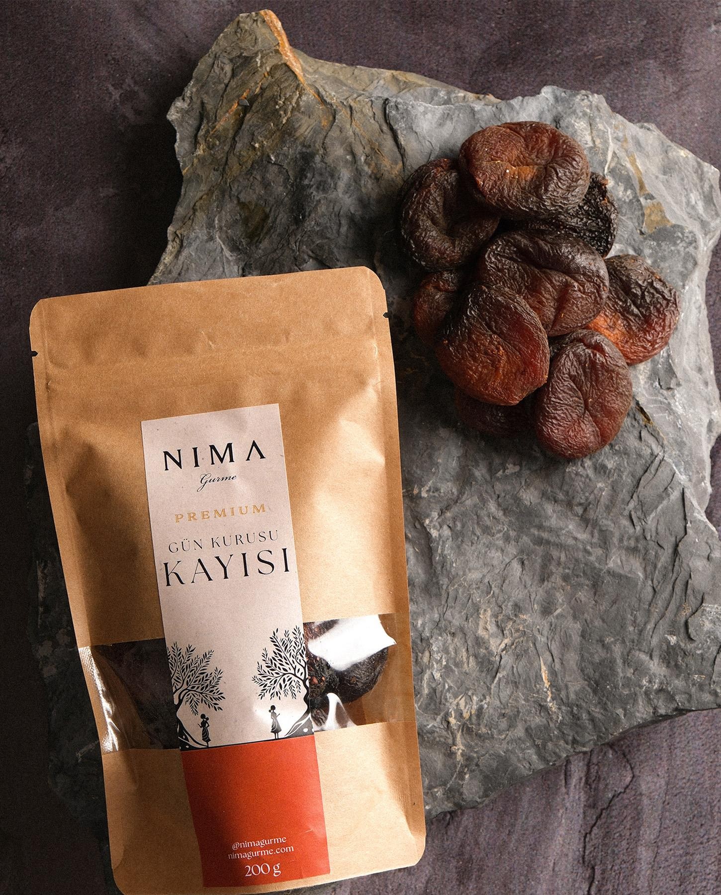 Premium Gün Kurusu Kayısı 200 Gr