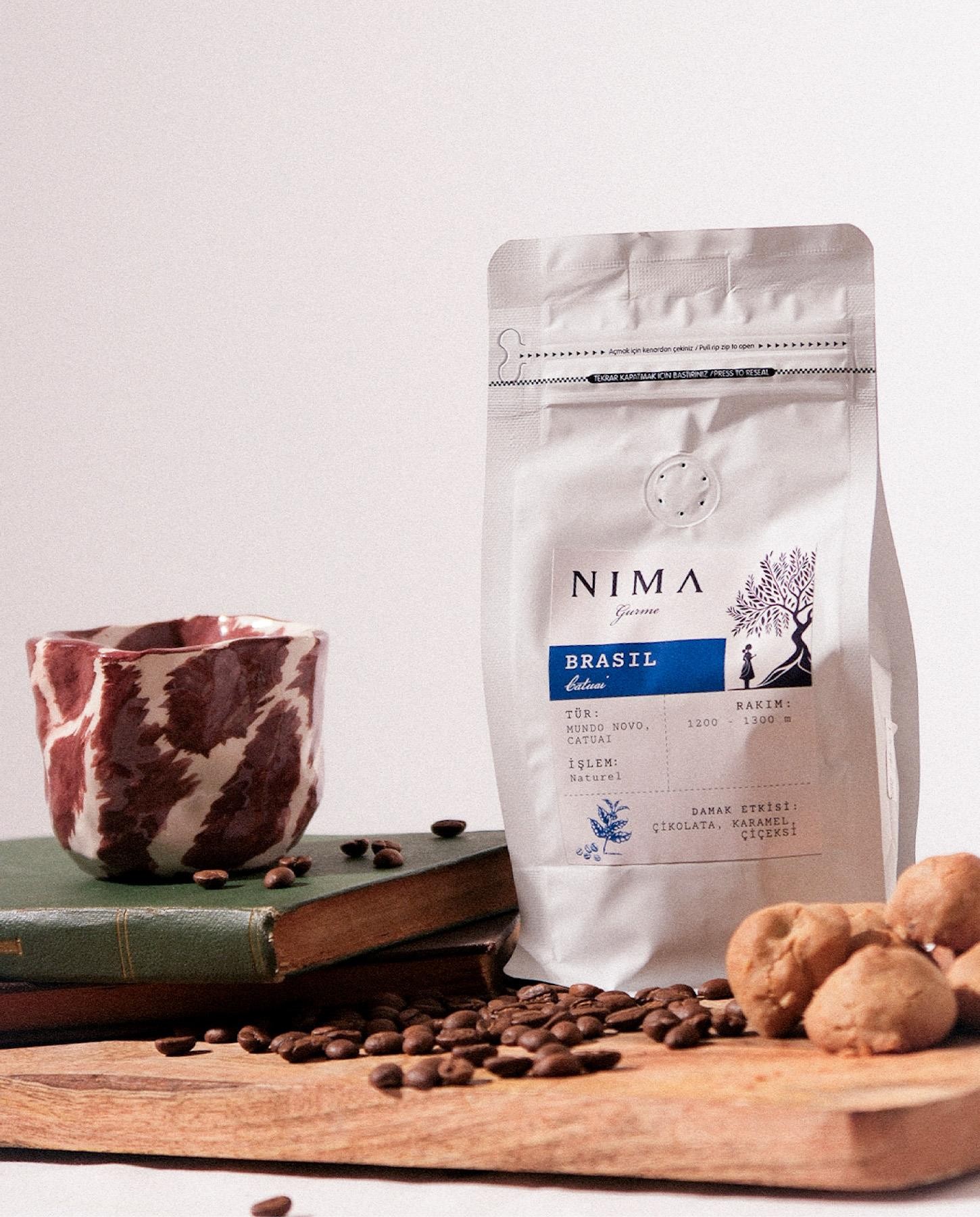 Brasil Kahve Çekirdeği 250 Gr