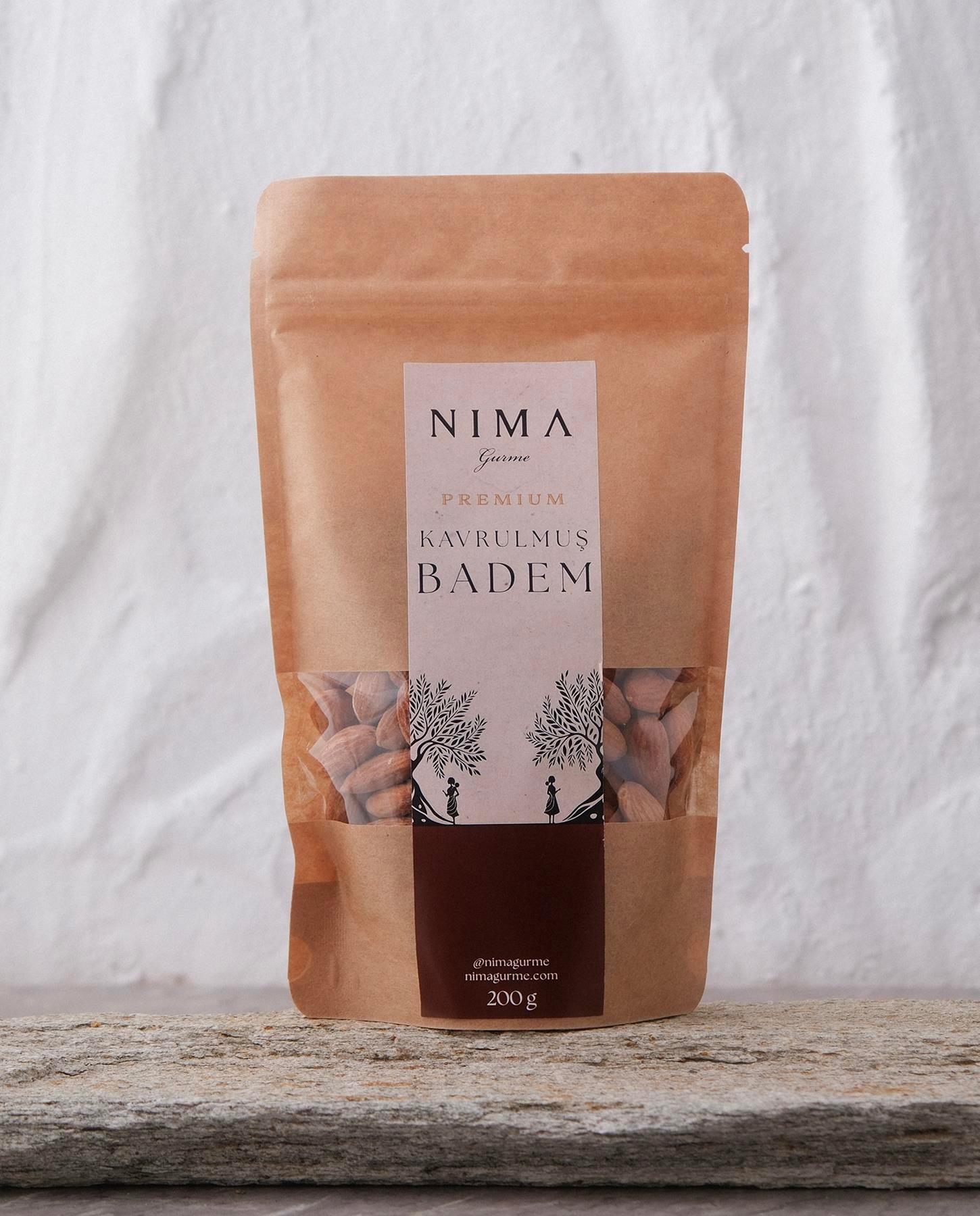 Premium Kavrulmuş Badem İçi 200 Gr