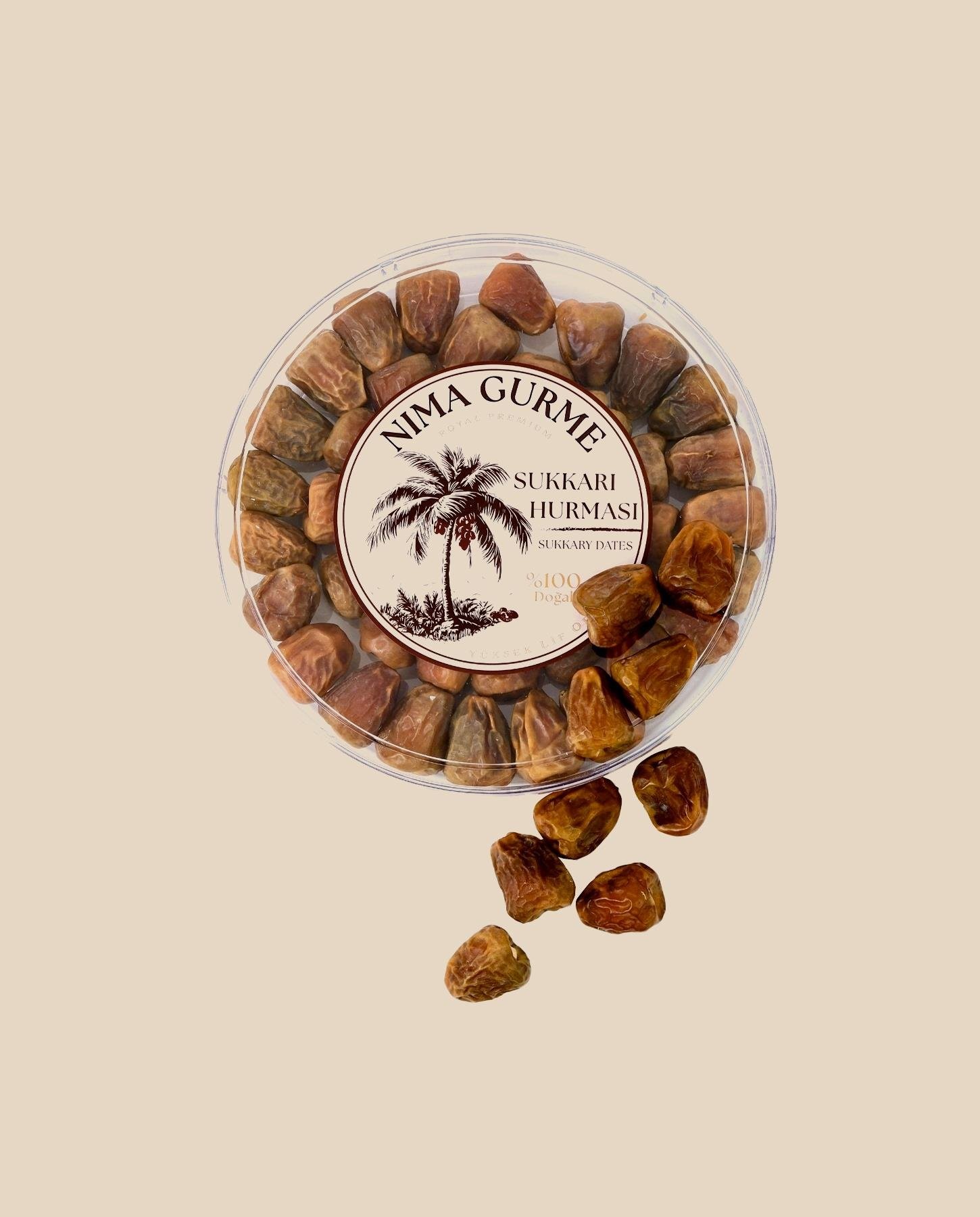 Sukkari Hurması 550 Gr - Doğal ve Lezzetli Premium Hurma