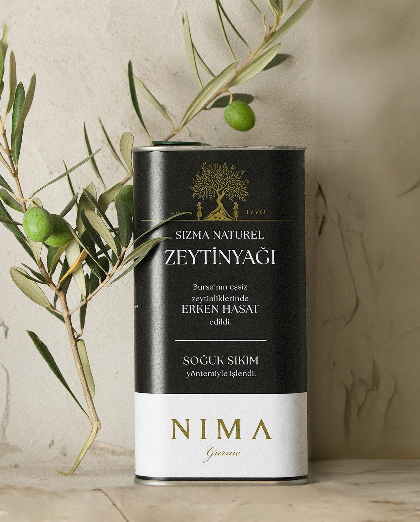 Sızma Naturel Bursa Zeytinyağı 1 Lt