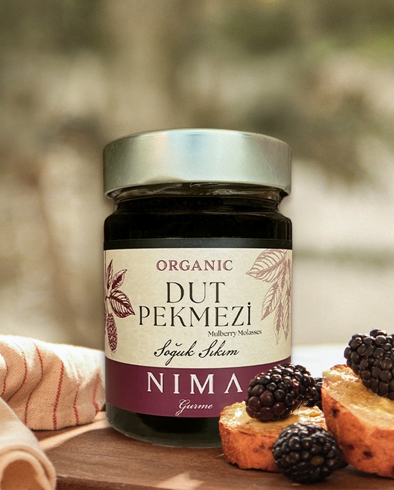 Gurme Organik Dut Pekmezi 380 Gr
