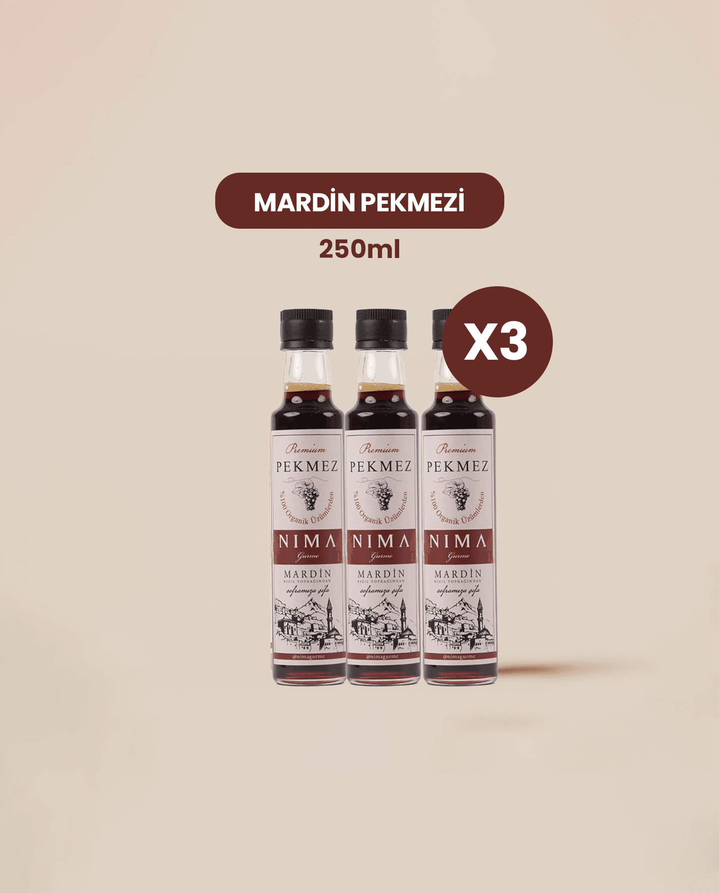 Mardin Pekmez 3'lü Set