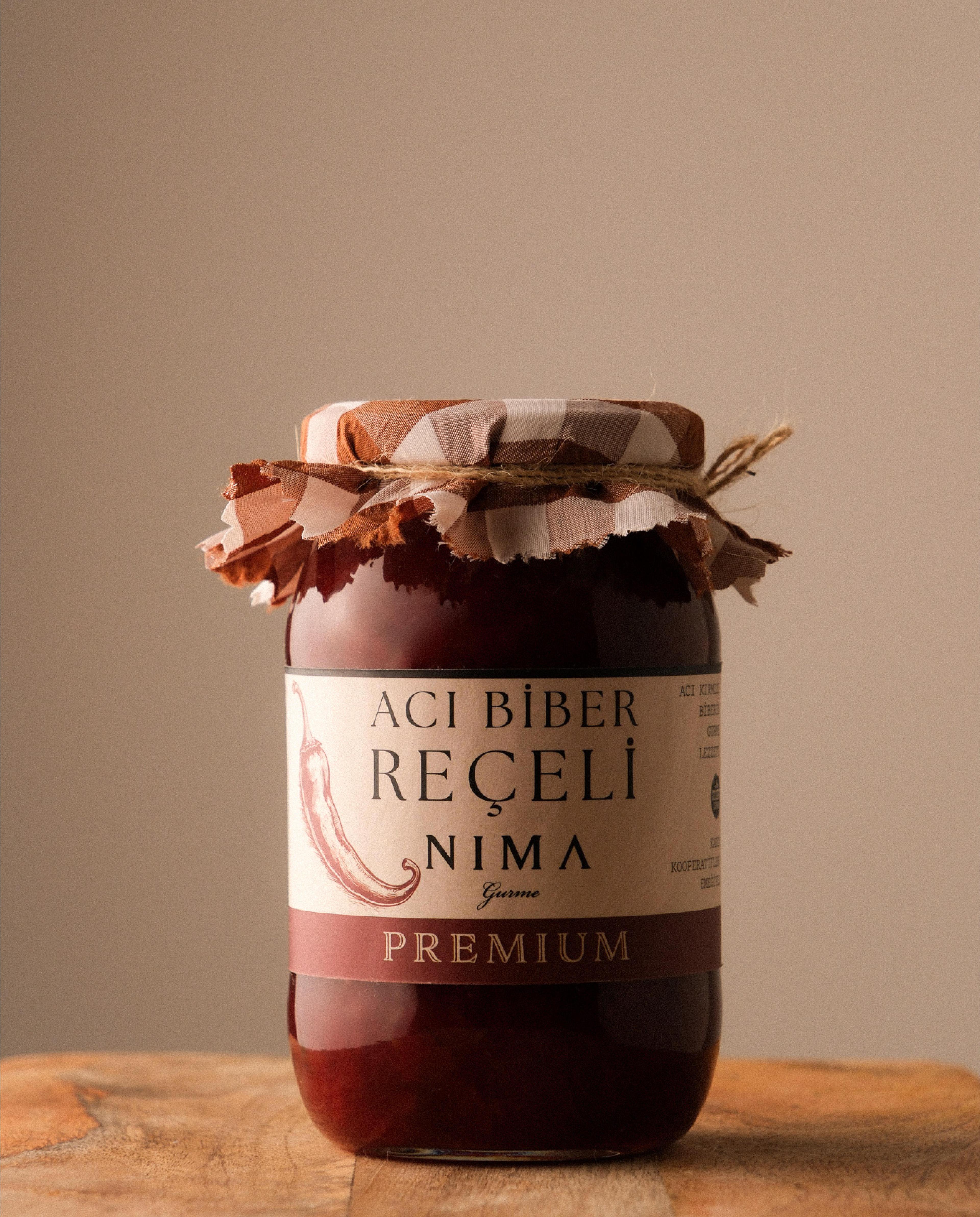 Premium Acı Biber Reçeli 440 Gr