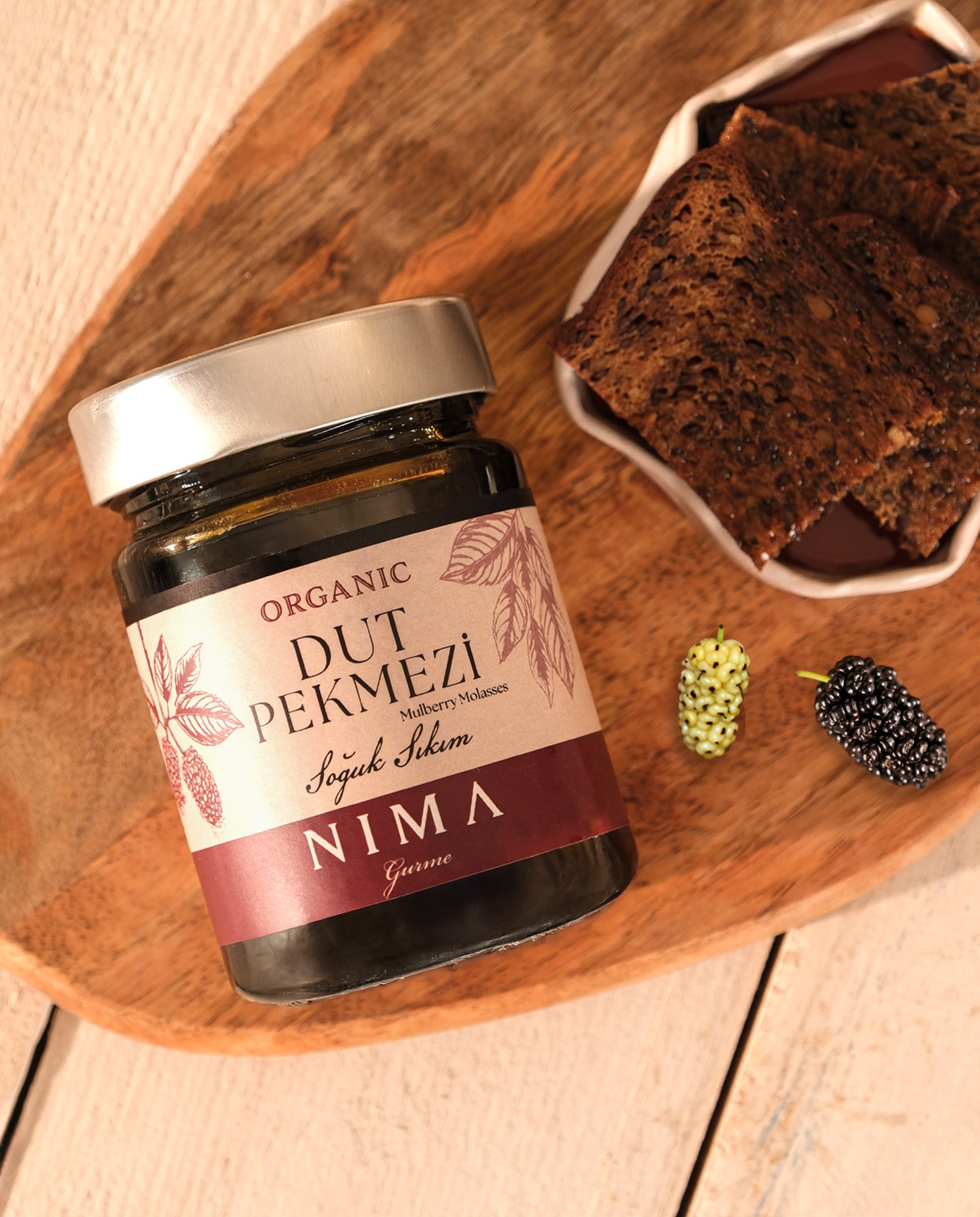 Gurme Organik Dut Pekmezi 380 Gr