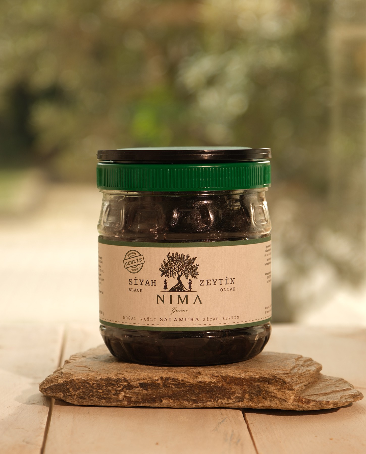 Yağlı Salamura Gemlik Zeytin 650 Gr