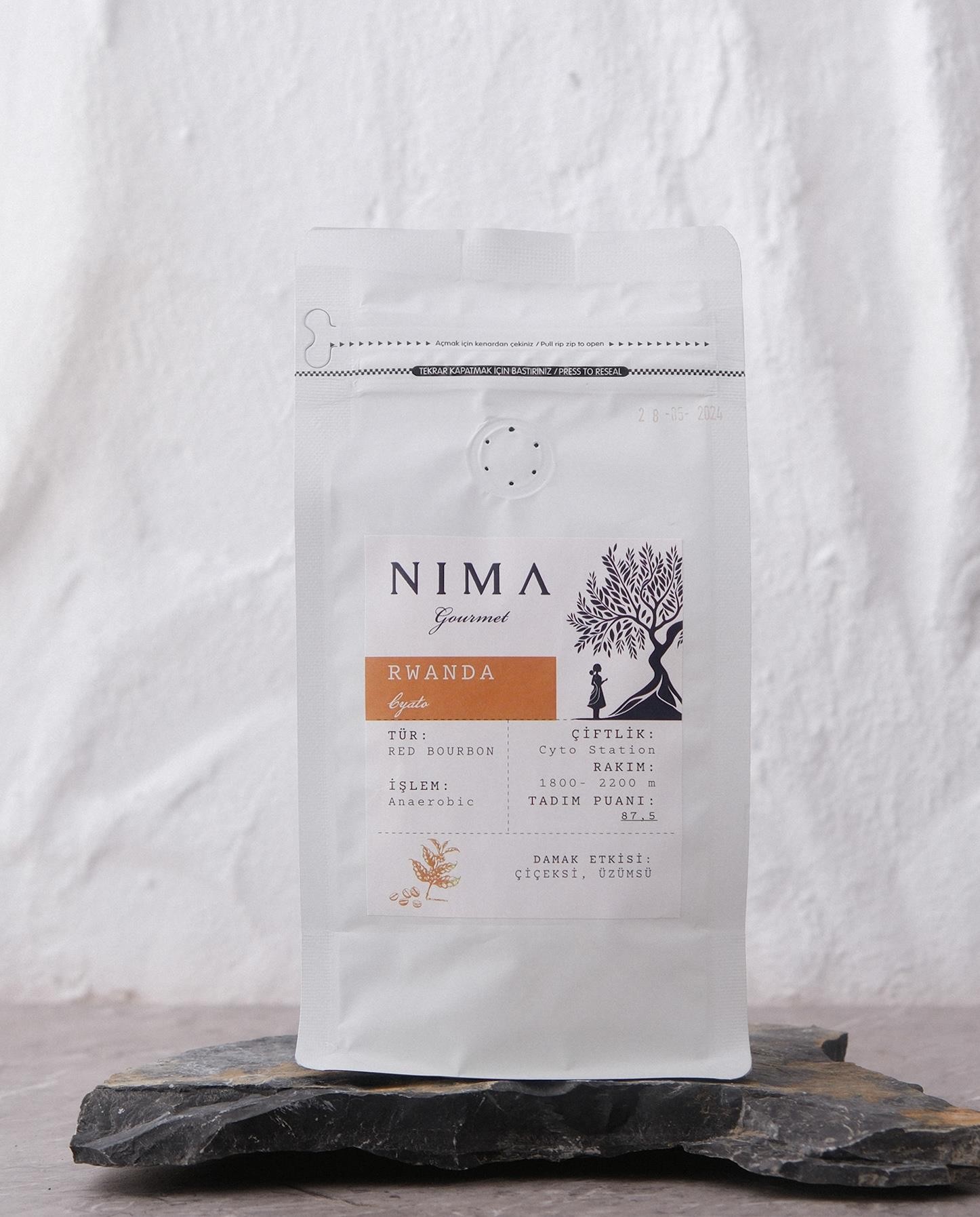 Rwanda Kahve Çekirdeği 250 Gr