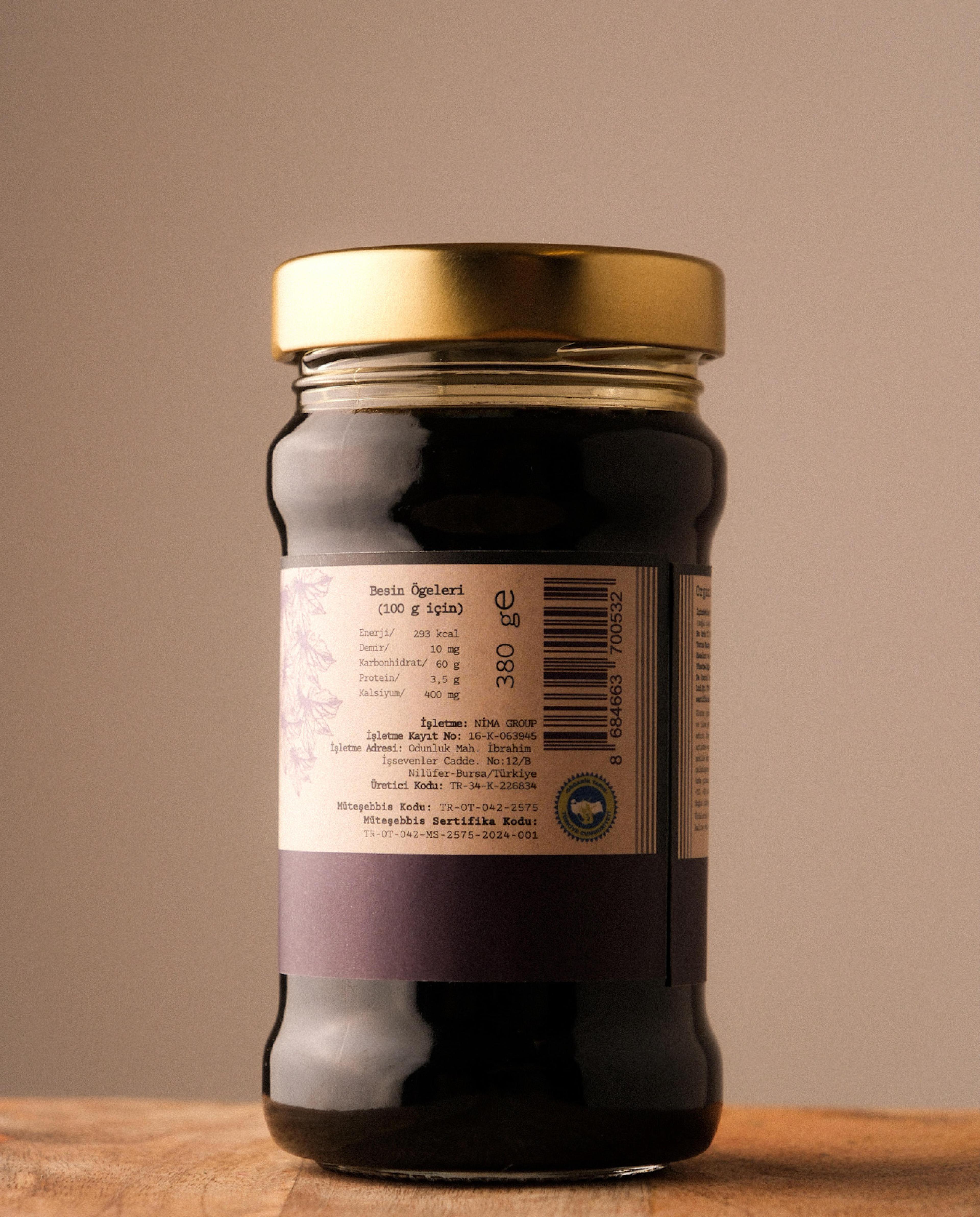 Gurme Organik Üzüm Pekmezi 380 Gr