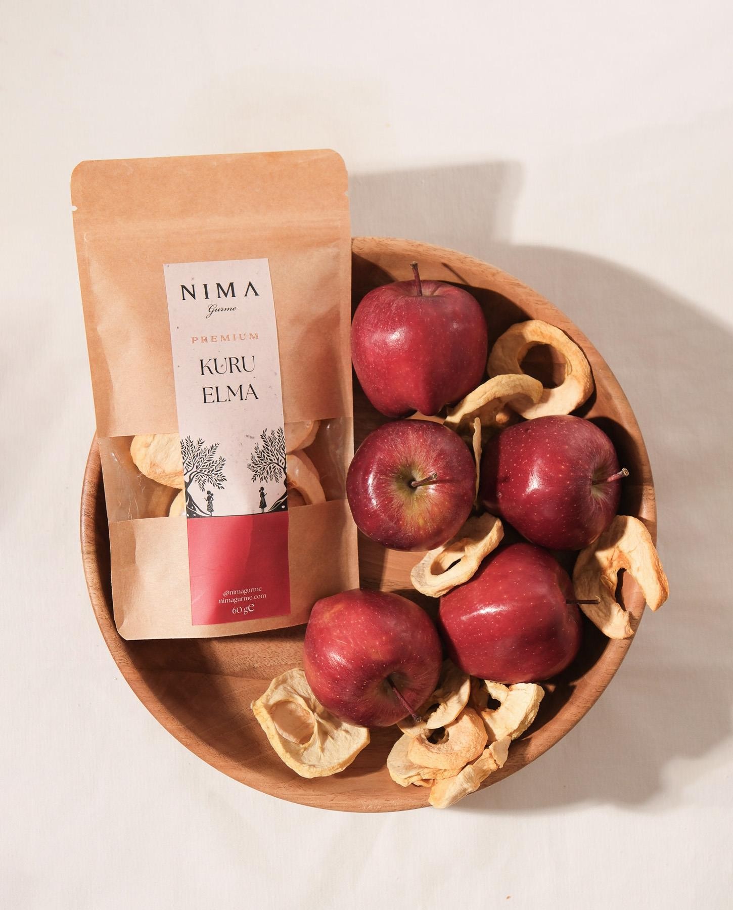 Premium Kuru Elma 60 Gr