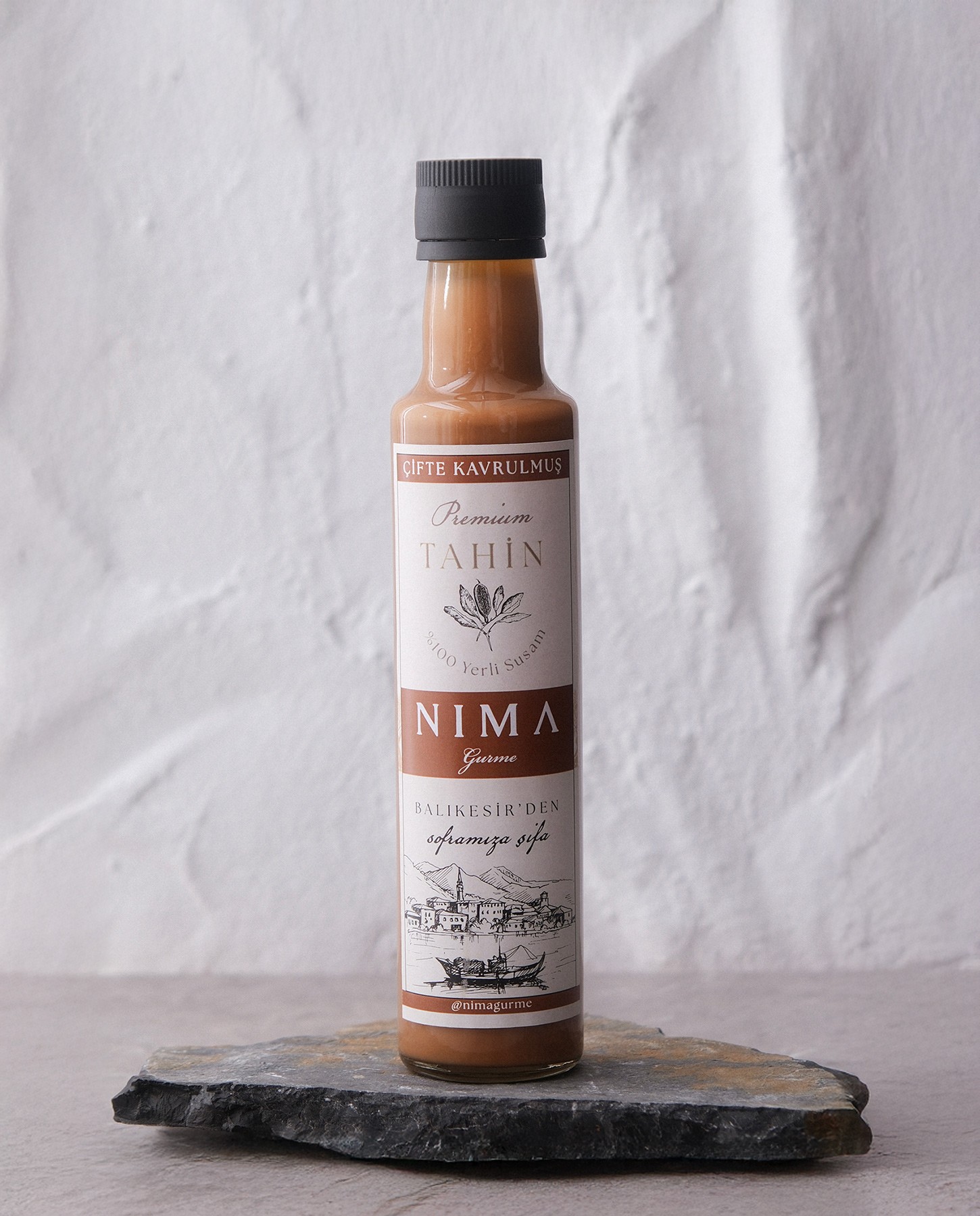 Çifte Kavrulmuş Tahin 250 ML