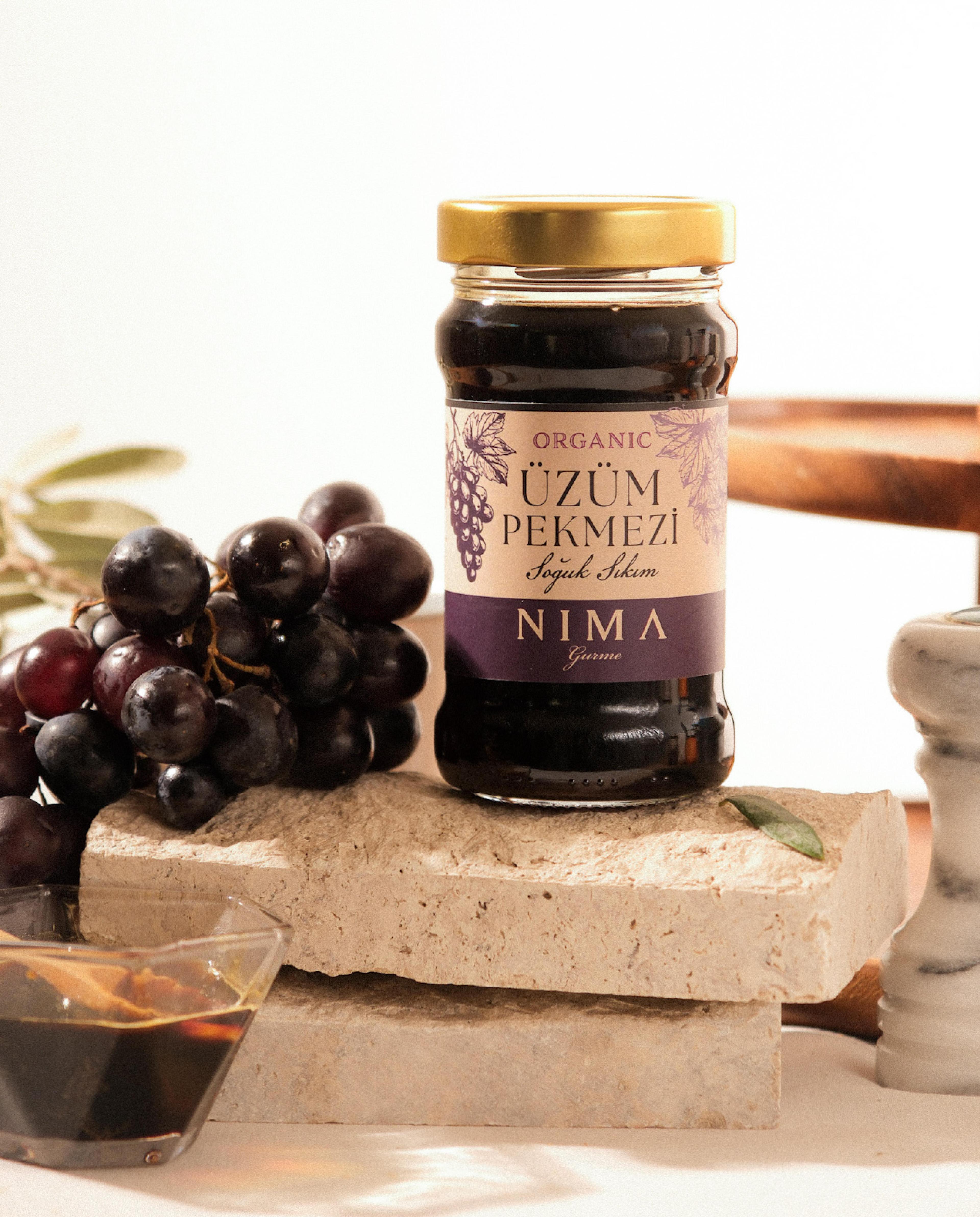 Gurme Organik Üzüm Pekmezi 380 Gr