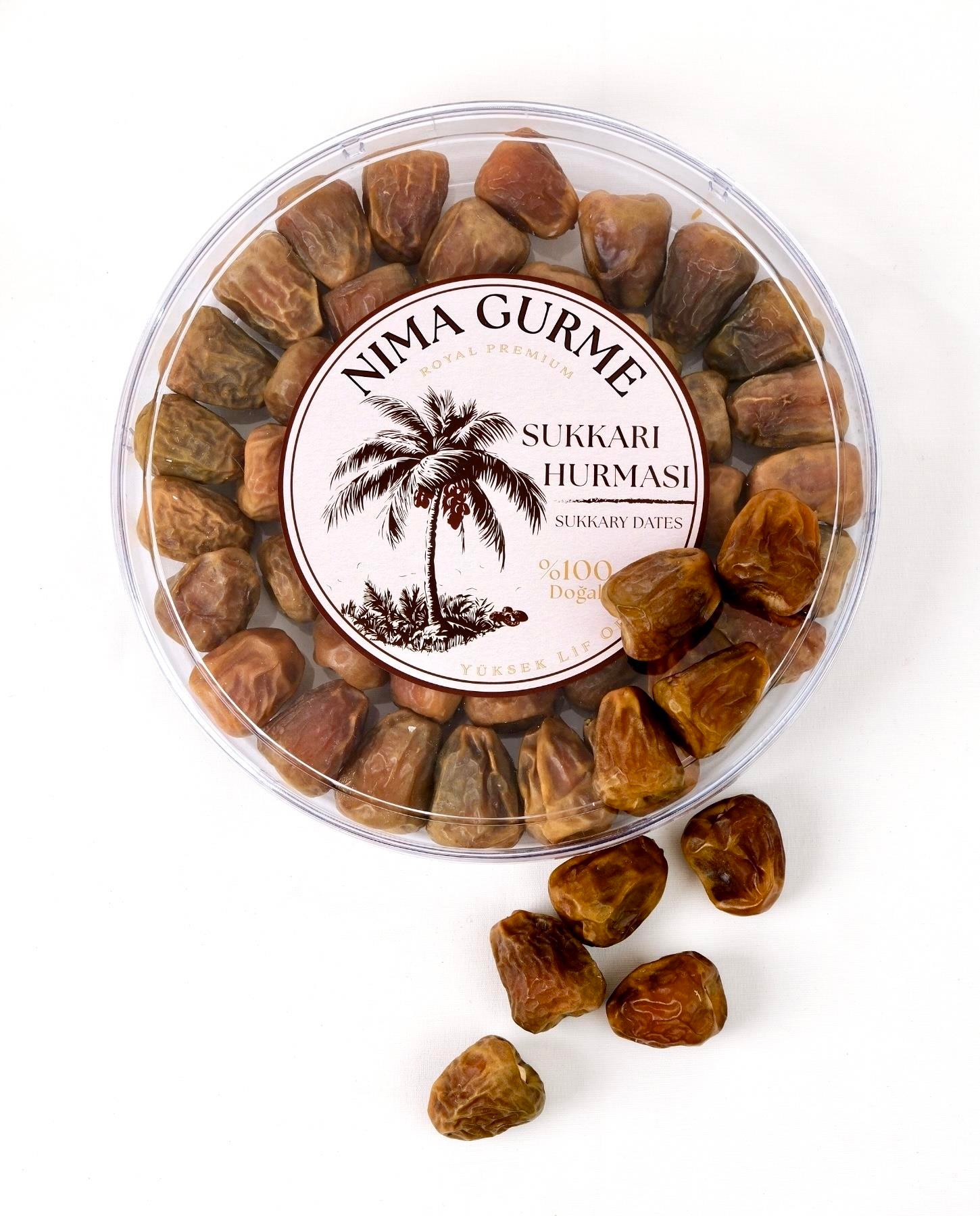 Sukkari Hurması 550 Gr - Doğal ve Lezzetli Premium Hurma
