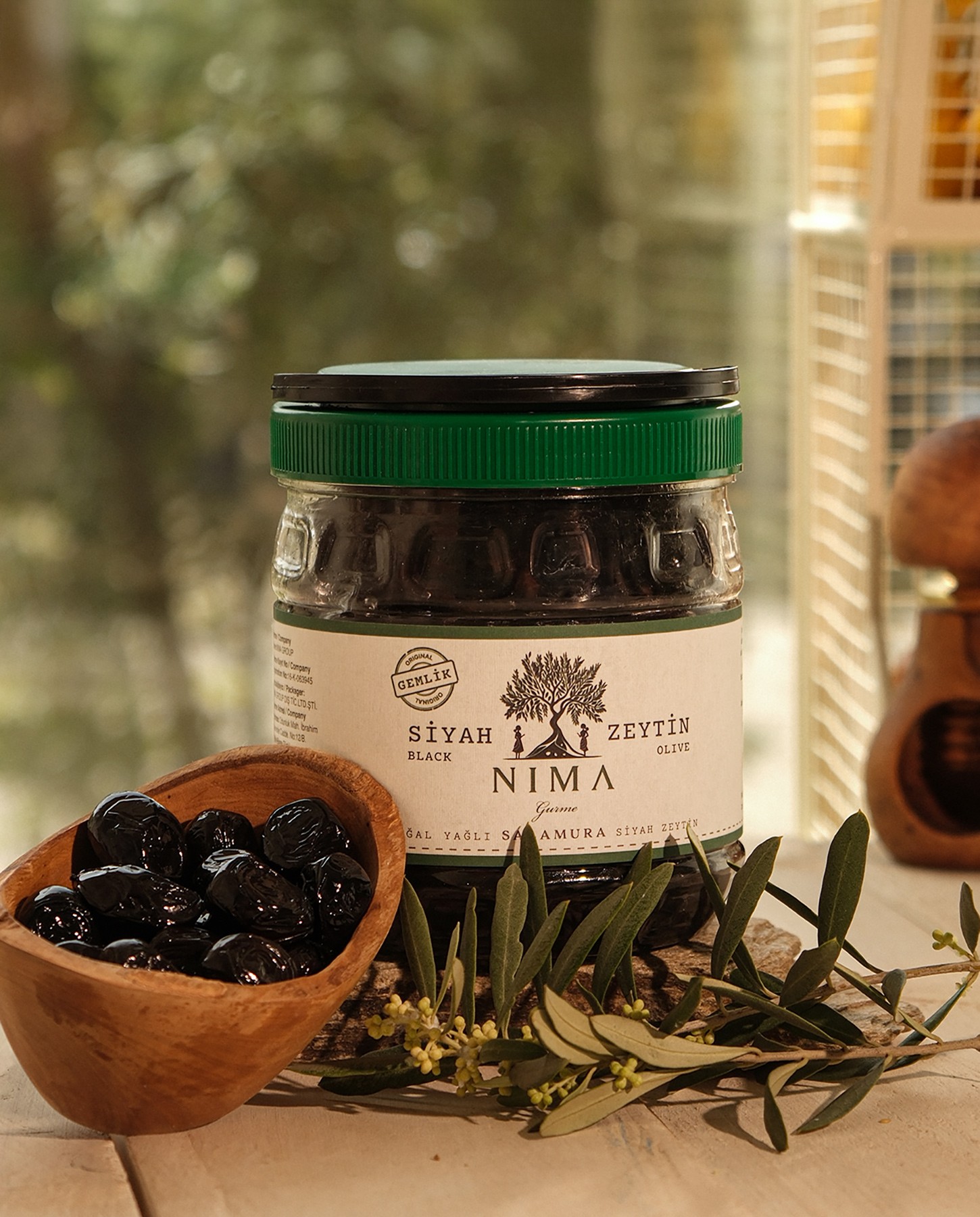 Yağlı Salamura Gemlik Zeytin 650 Gr