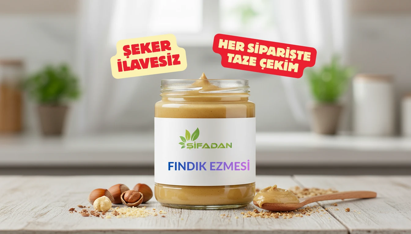 Taze Çekim Fındık Ezmesi