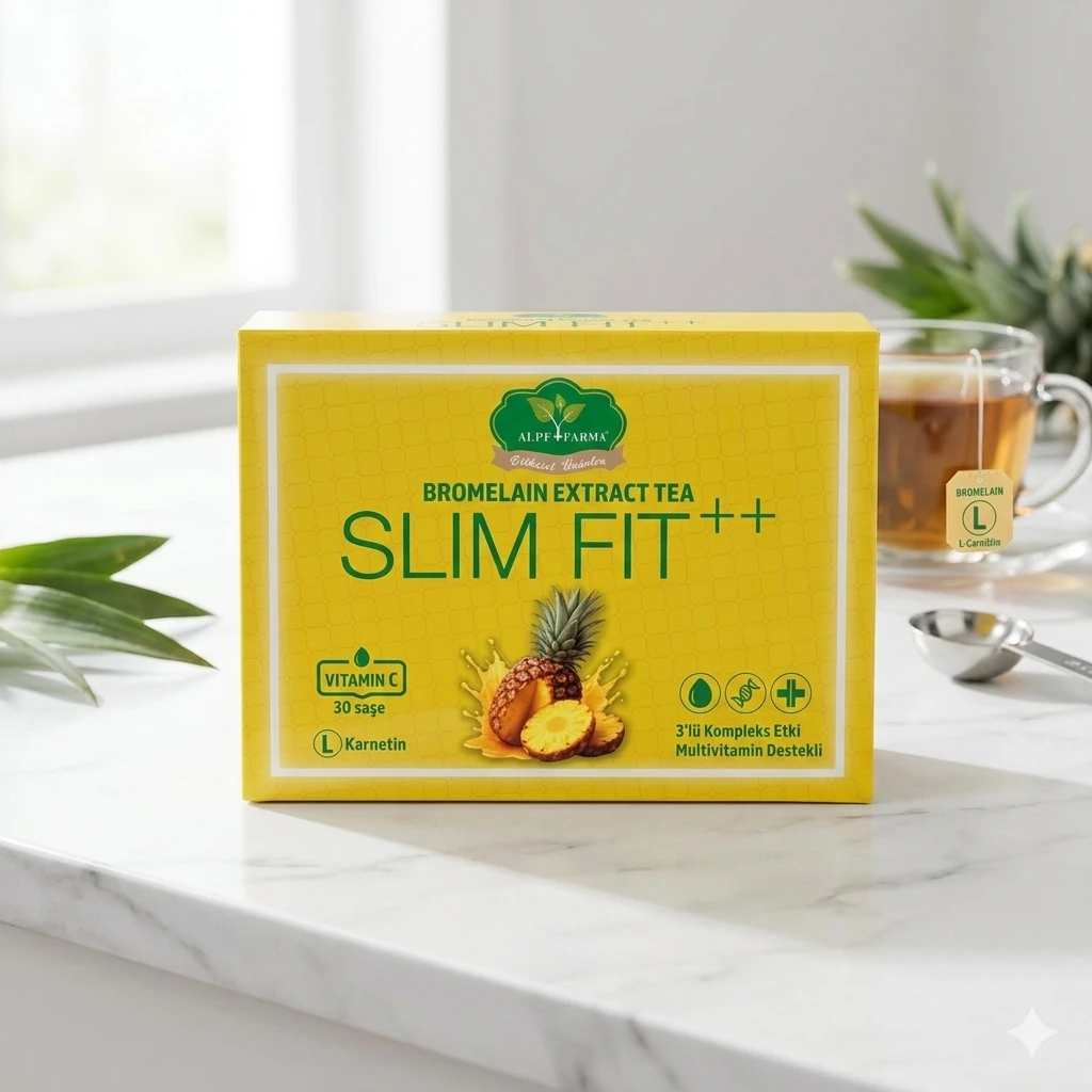 Bromelian Ekstratlı Slim Fit Powder Tea 30 GÜNLÜK | Şifadan Aktar