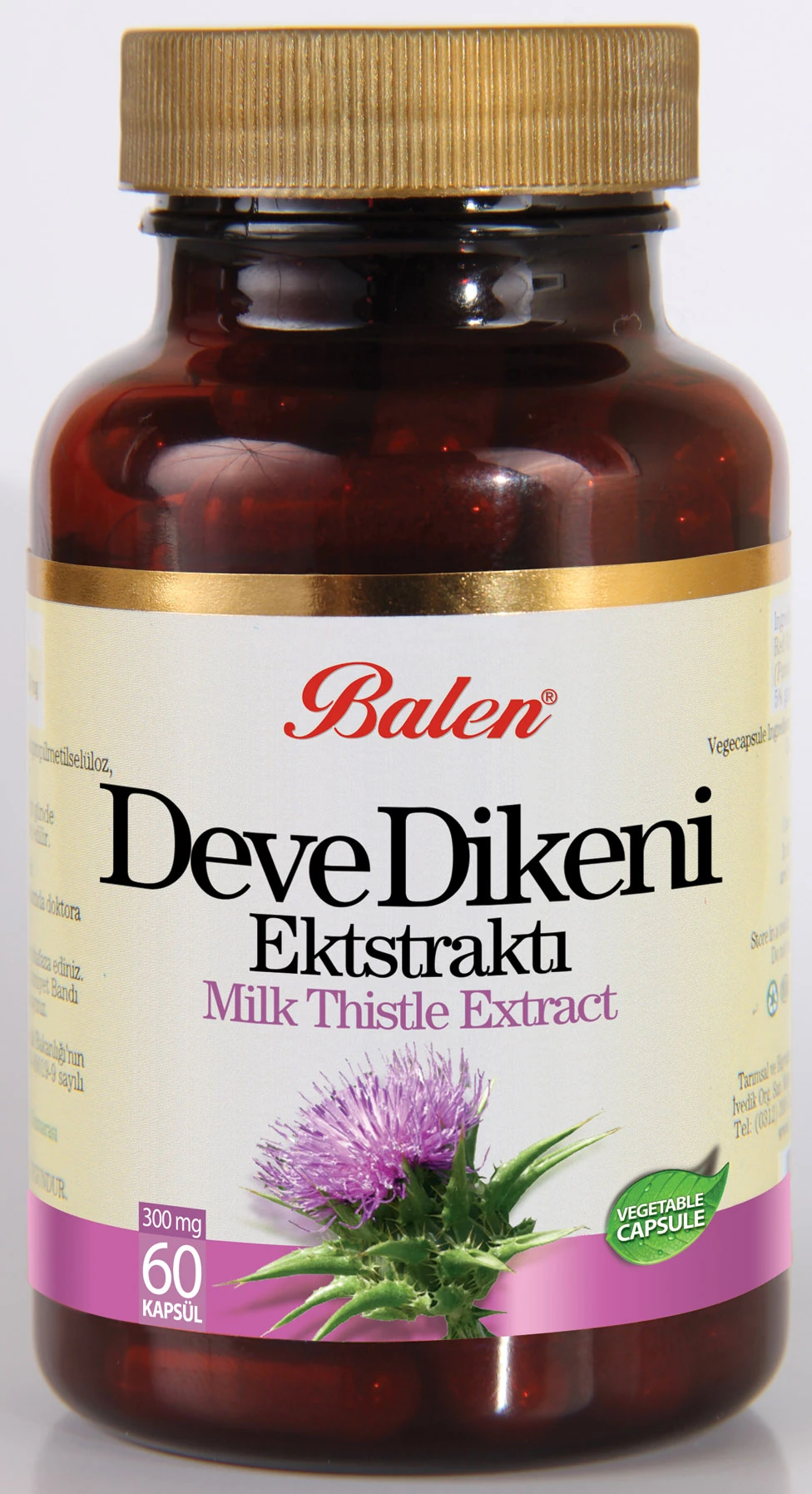 Balen Deve Dikeni Ekstraktı Kapsül