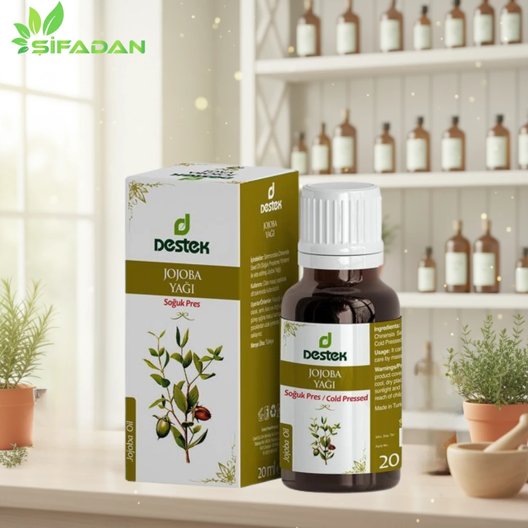 Jojoba Yağı (Soğuk Sıkım 20 ml)