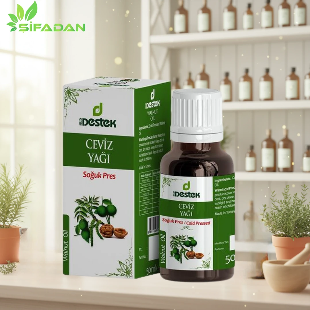 Ceviz Yağı (Soğuk Sıkım 50 ml)