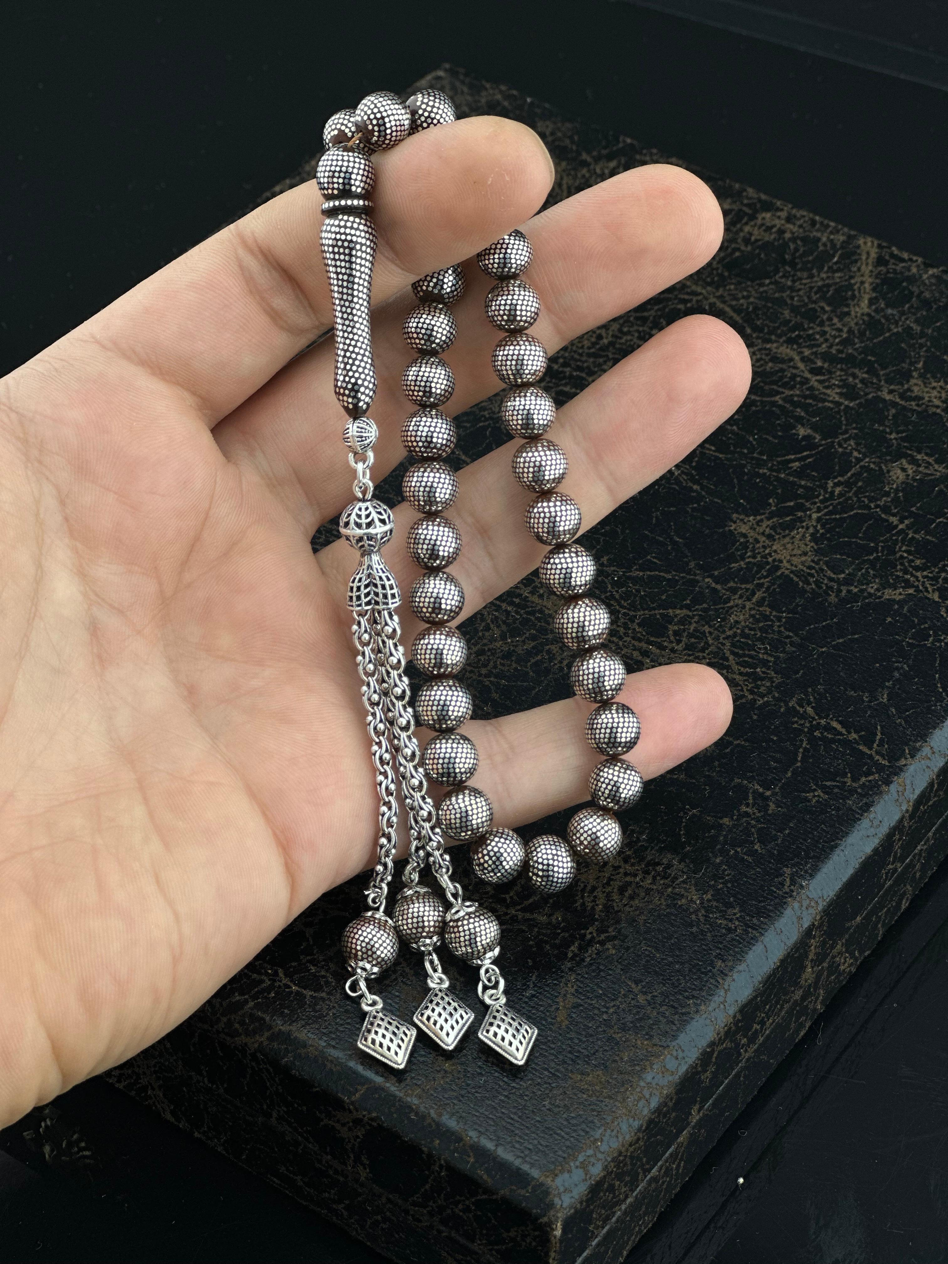 9-9mm Kuka Küre Çeşmi Bülbül İşleme Tespih