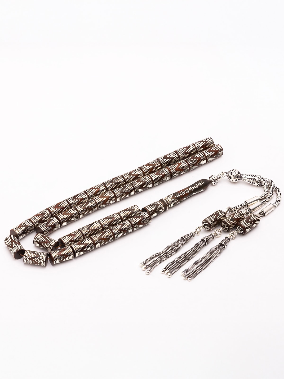 7x12 mm Kesme Kesim Piramit Modeli Kuka Tespih