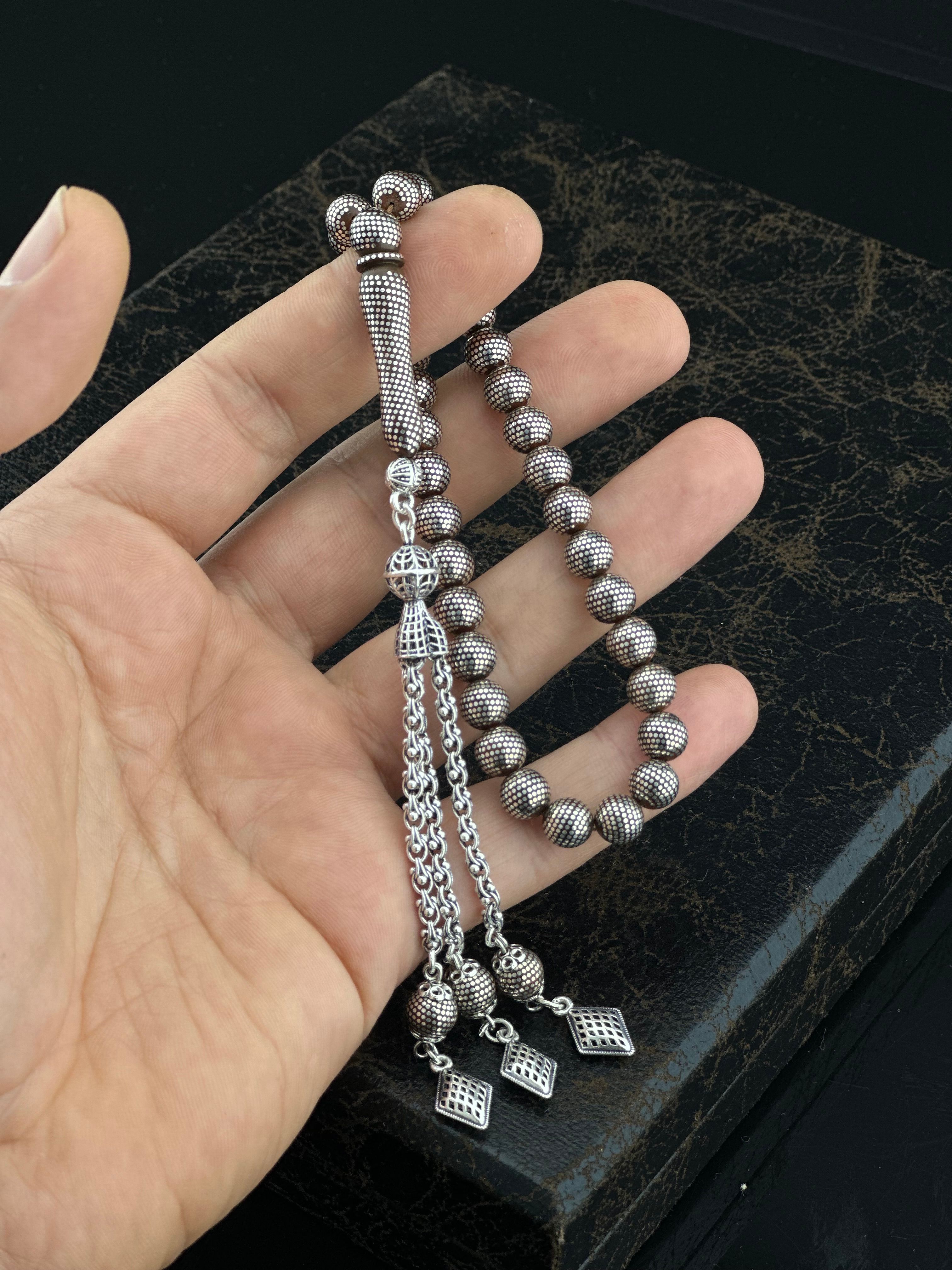 8-8mm Kuka Küre Çeşmi Bülbül İşleme Tespih