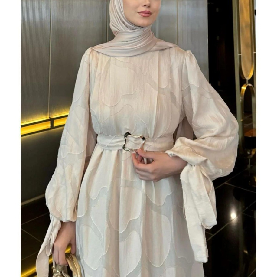 ROYAL ELBİSE (EKRU)