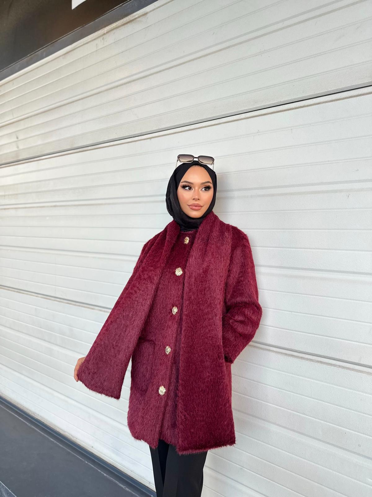 Minel Kadın Alaska Kaban