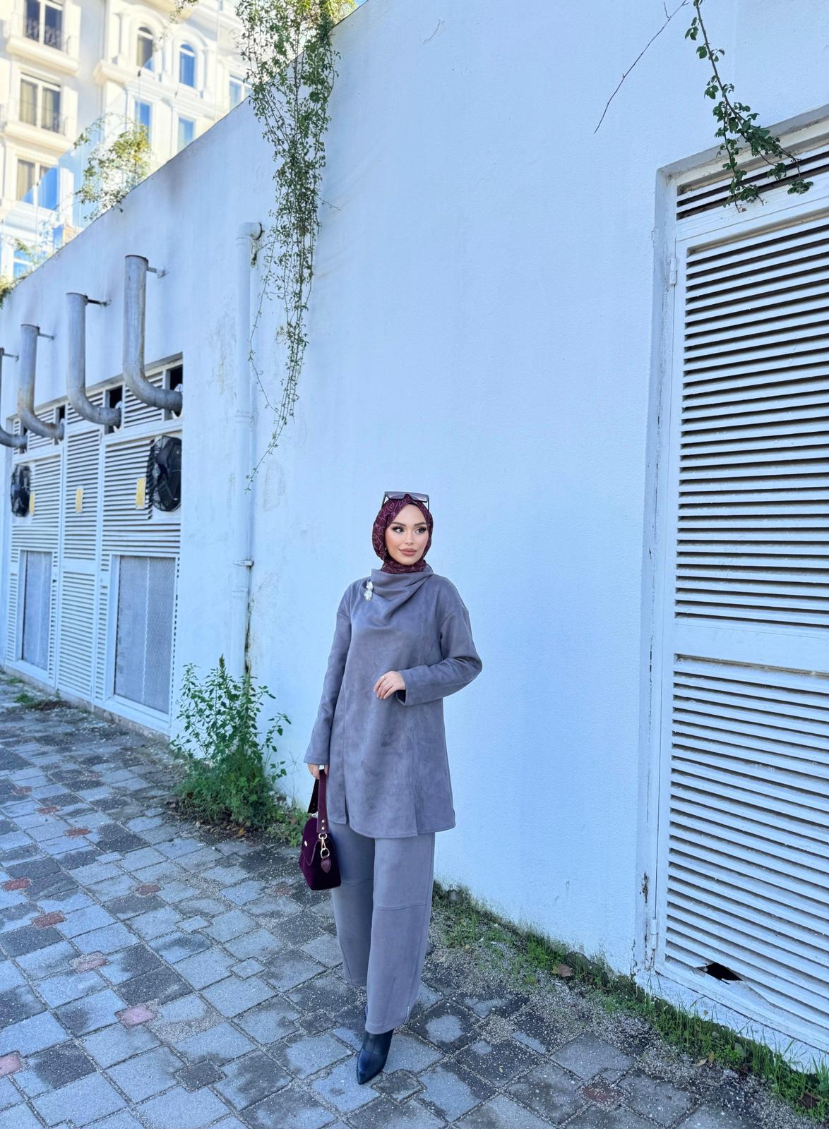 Kadın Düğme Detaylı Tunik