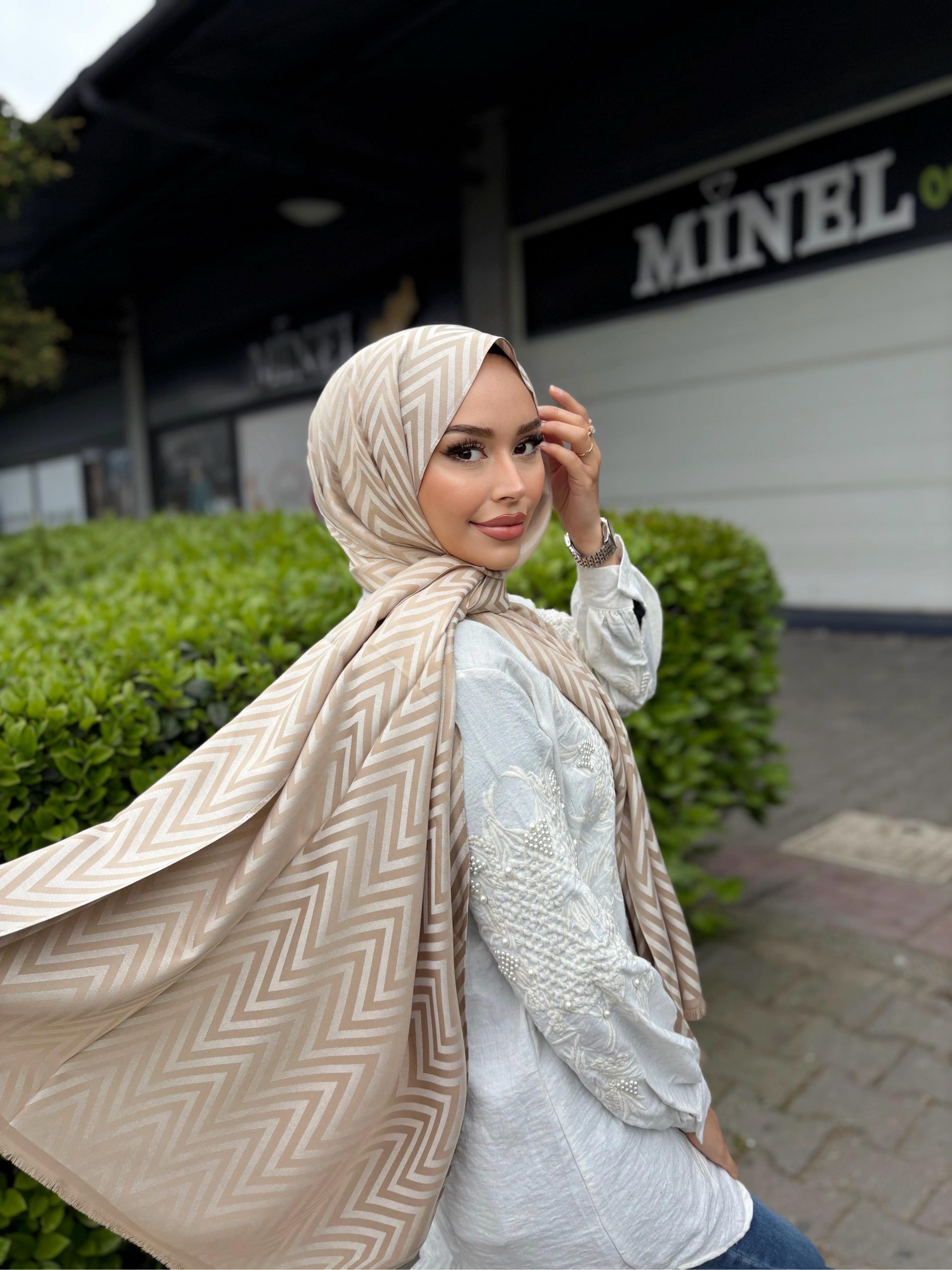 Minel Desenli Şal 007 - 72x182