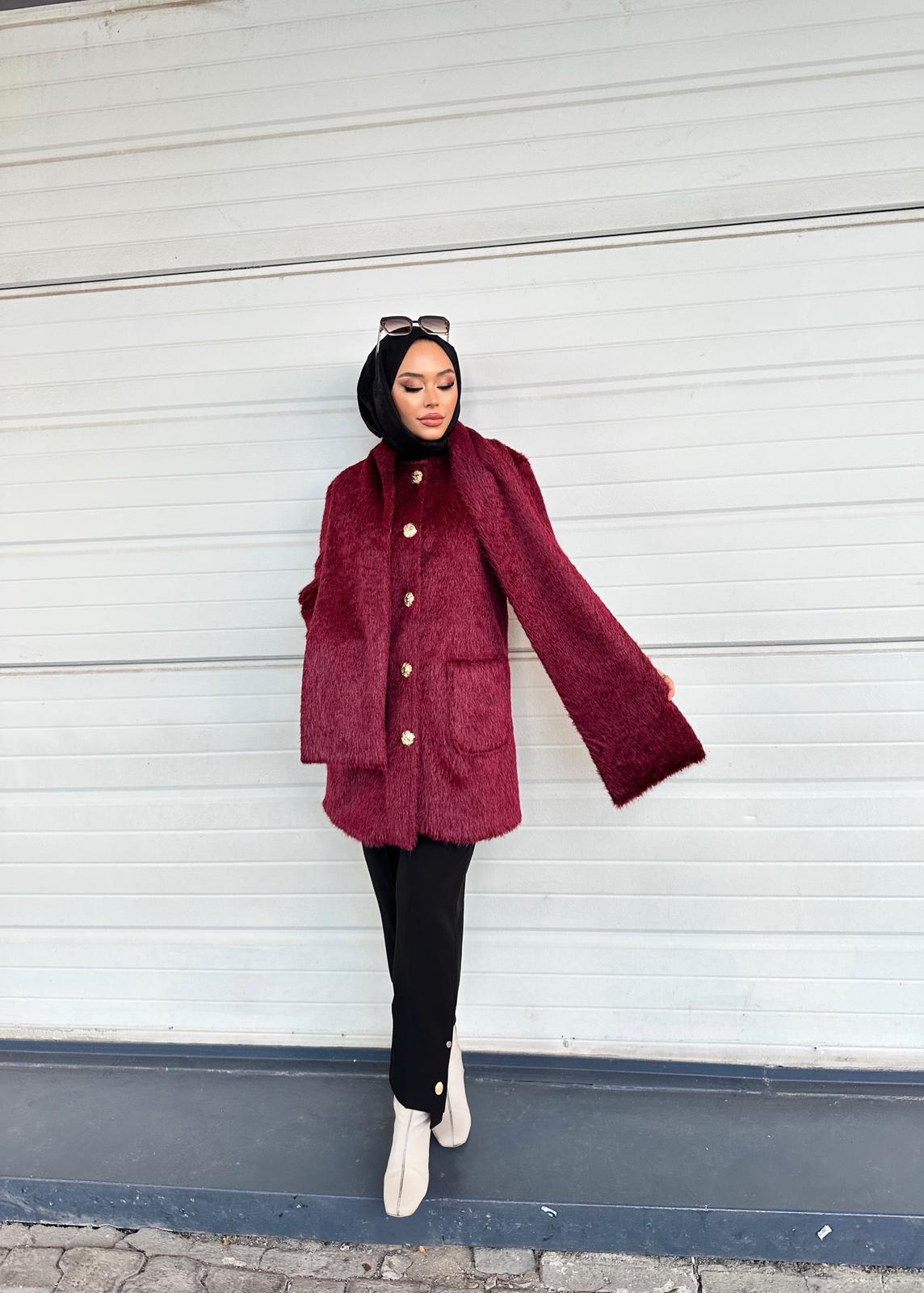 Minel Kadın Alaska Kaban