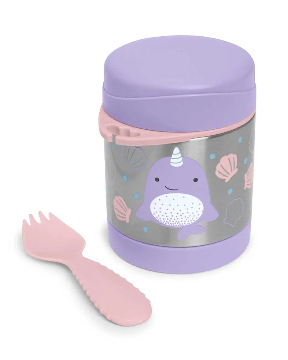 Paslanmaz Çelik Mama Saklama Termosu Narwhal Set