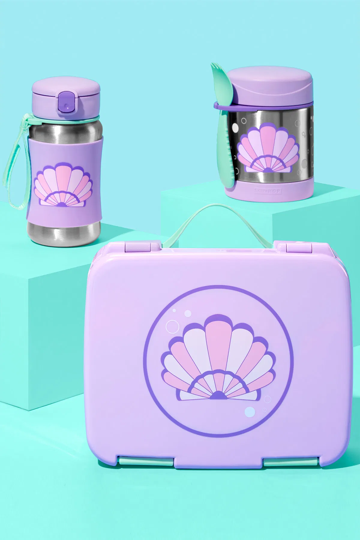 Spark Style Paslanmaz Çelik Termos Deniz Kabuğu