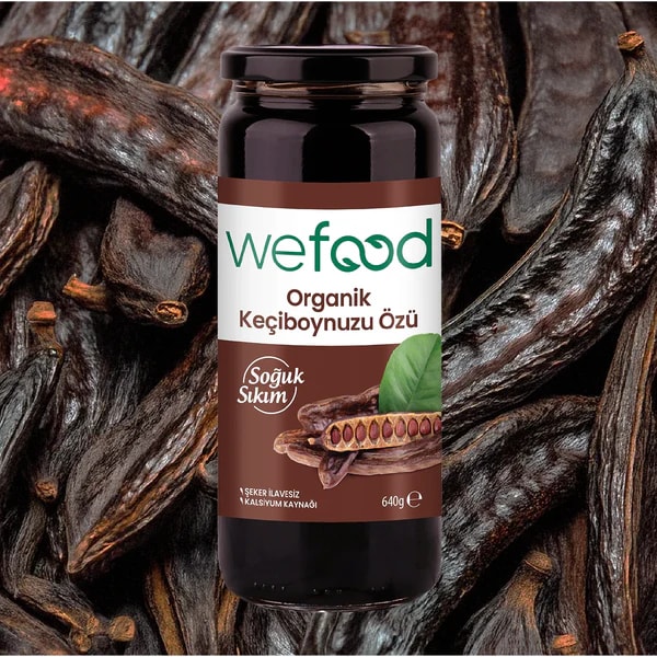 Wefood Organik Keçiboynuzu Özü 640 gr (Soğuk Sıkım)