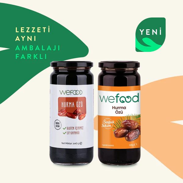 Wefood Hurma Özü 640 gr (Soğuk Sıkım)