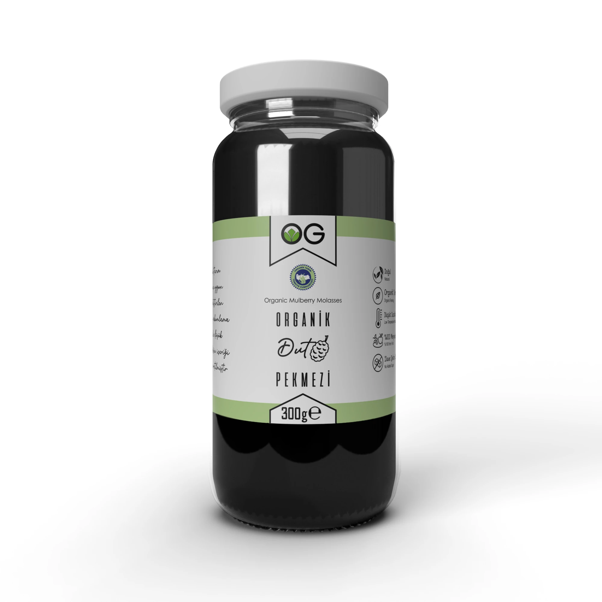 Organik Dut Pekmezi 300 Gr