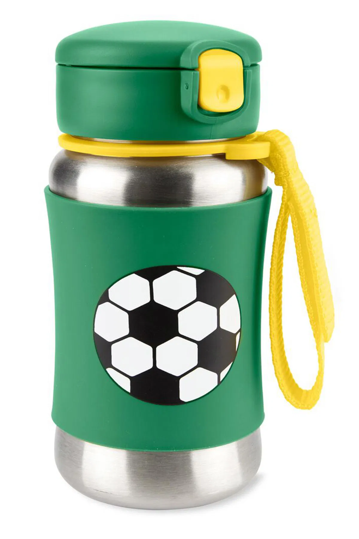 Paslanmaz Çelik Pipetli Suluk Futbol