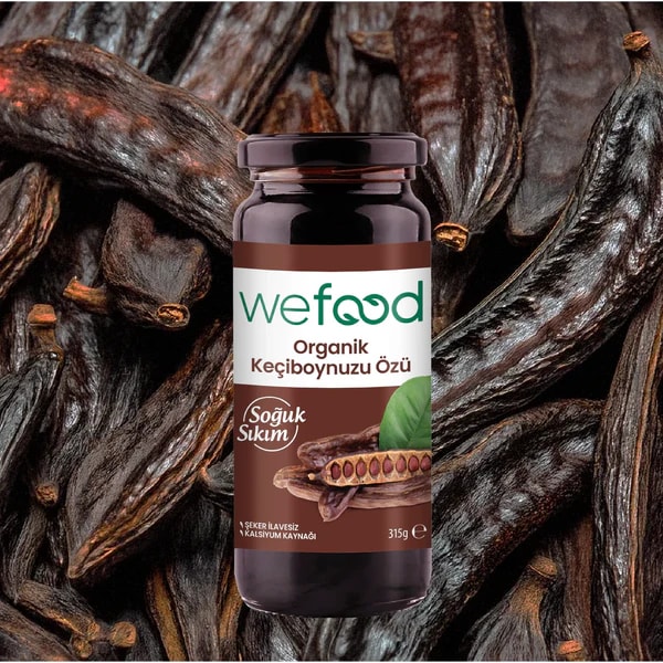 Wefood Organik Keçiboynuzu Özü 315 gr (Soğuk Sıkım)