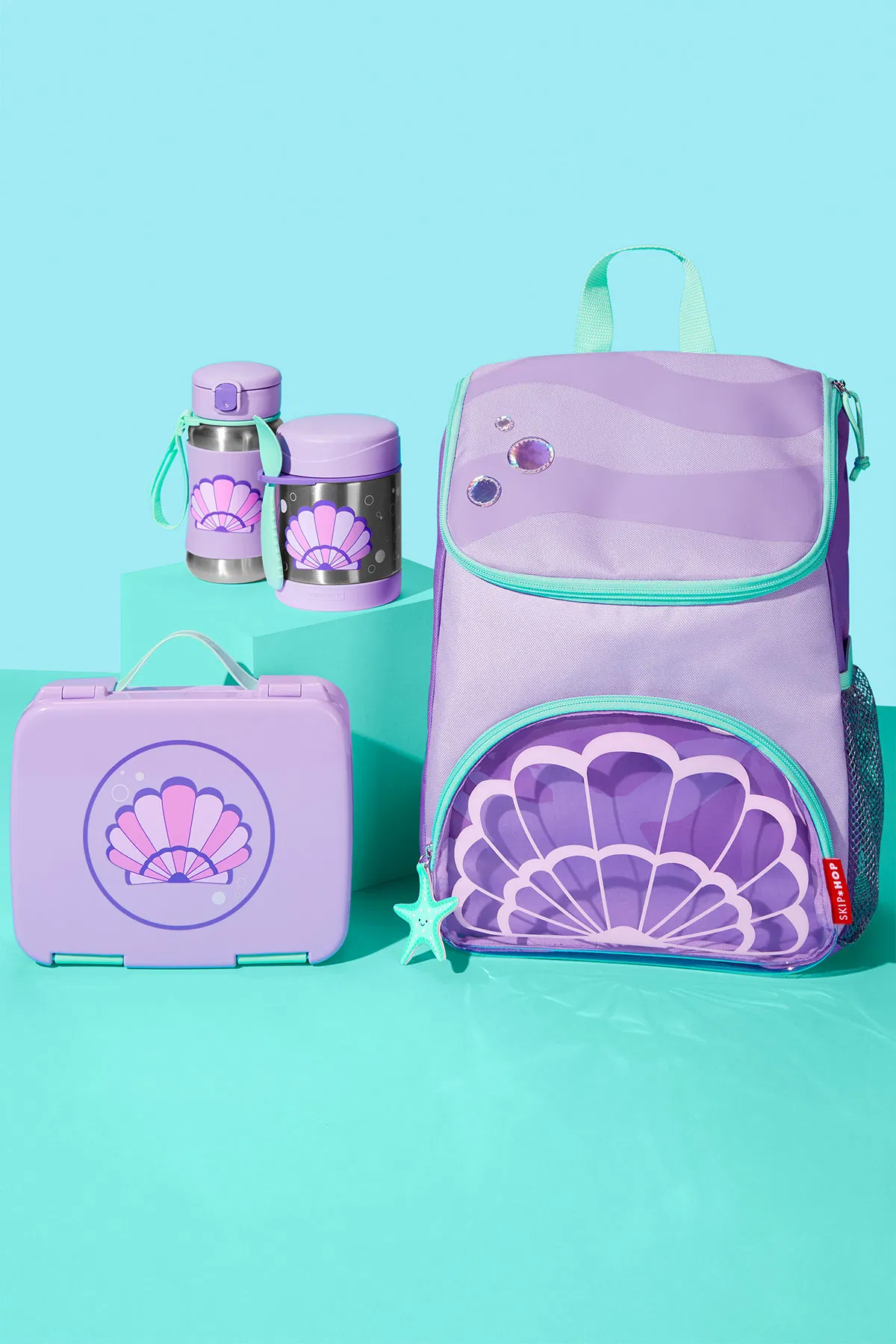 Spark Style Paslanmaz Çelik Termos Deniz Kabuğu