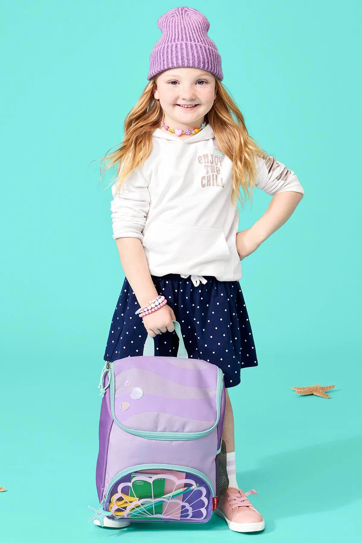 Spark Style Çocuk Sırt Çantası Deniz Kabuğu